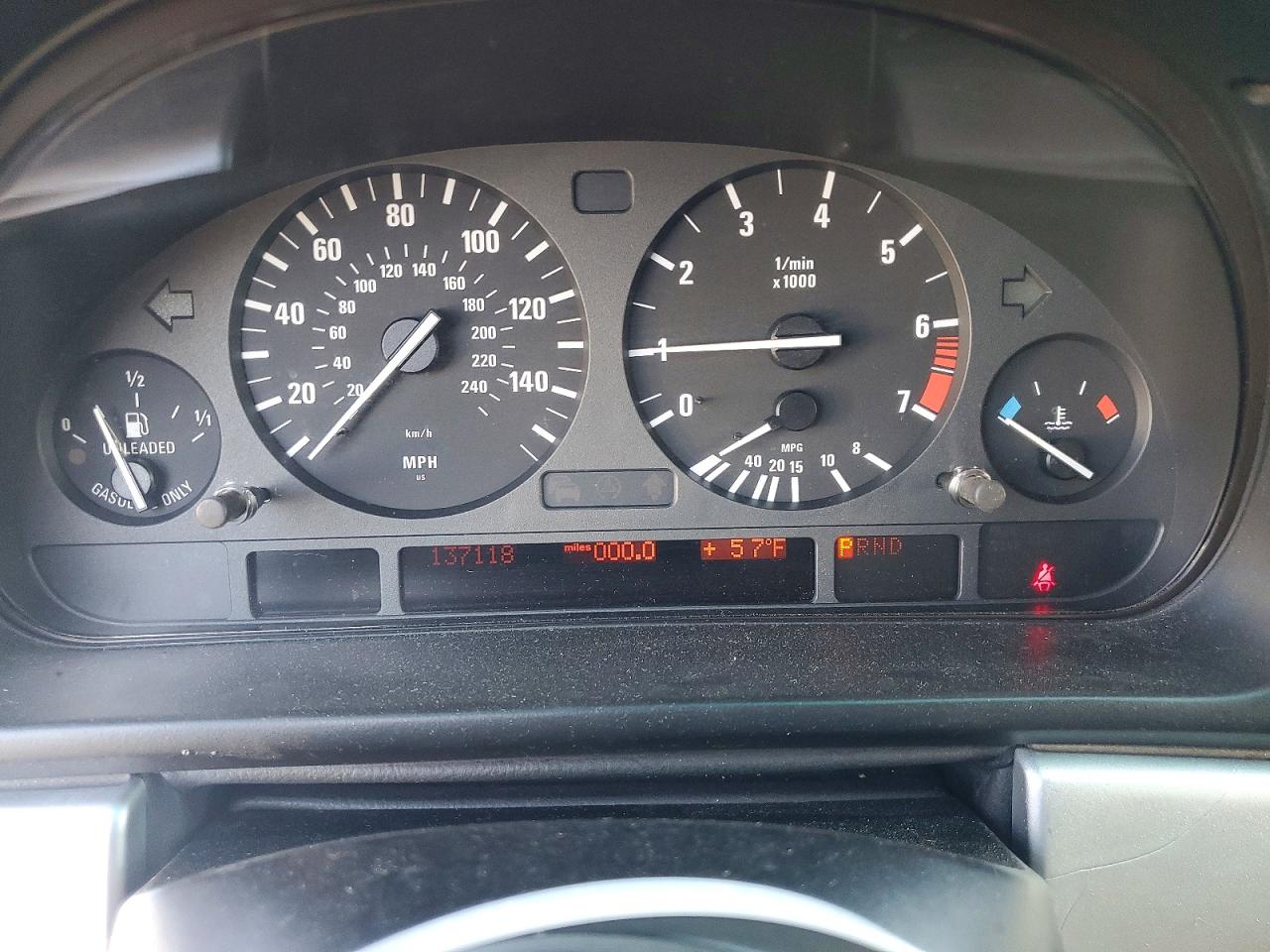 2003 Bmw 530 I Automatic Gray vin: WBADT63403CK31930