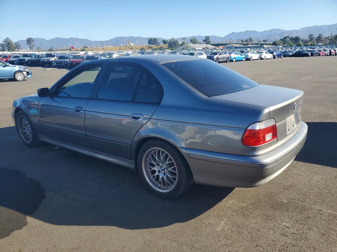 2003 Bmw 530 I Automatic Gray vin: WBADT63403CK31930