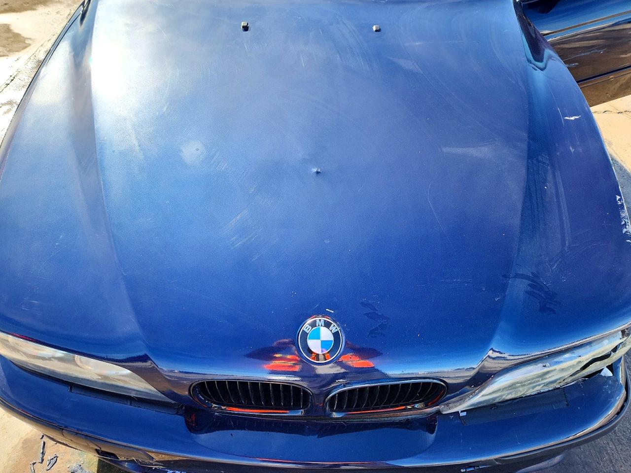 2001 Bmw 530 I Automatic Blue vin: WBADT63411CF00825