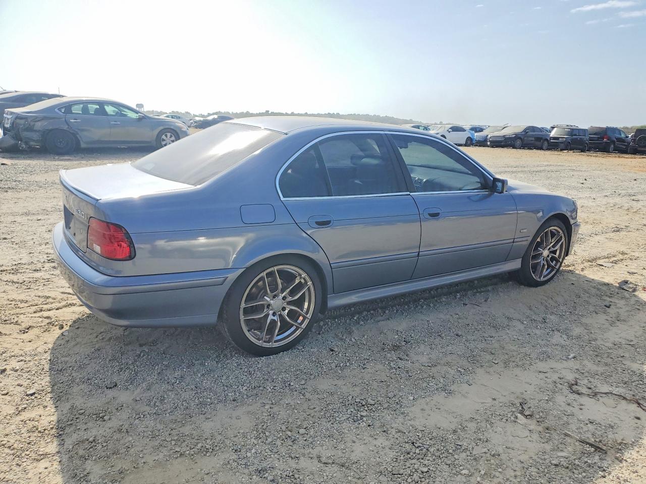 2001 Bmw 530 I Automatic Blue vin: WBADT63411CF01473