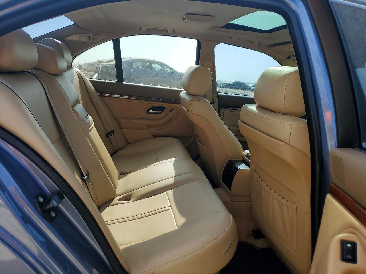 2001 Bmw 530 I Automatic Blue vin: WBADT63411CF01473