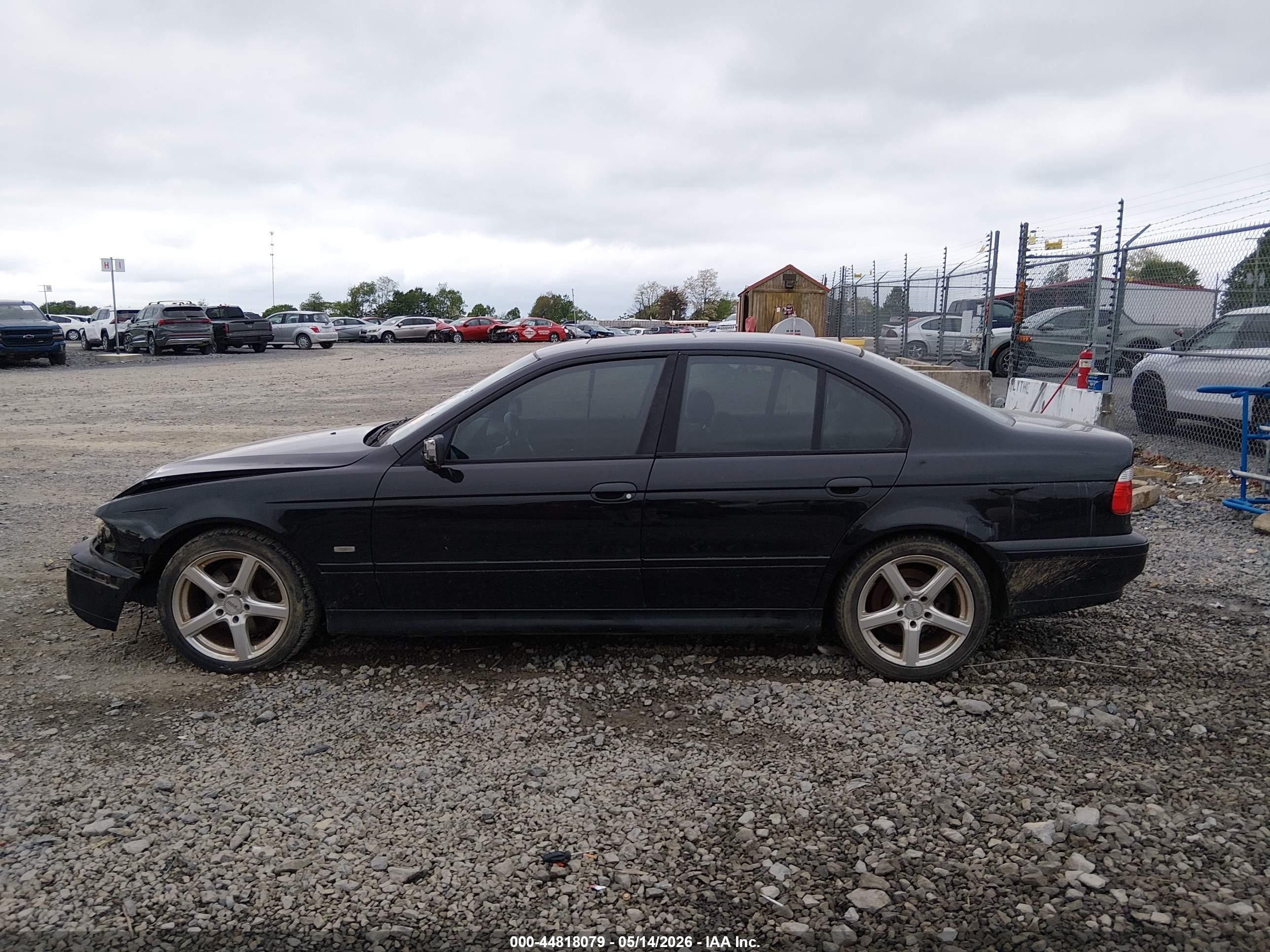 2002 Bmw 530ia   Черный vin: WBADT63412CH94275