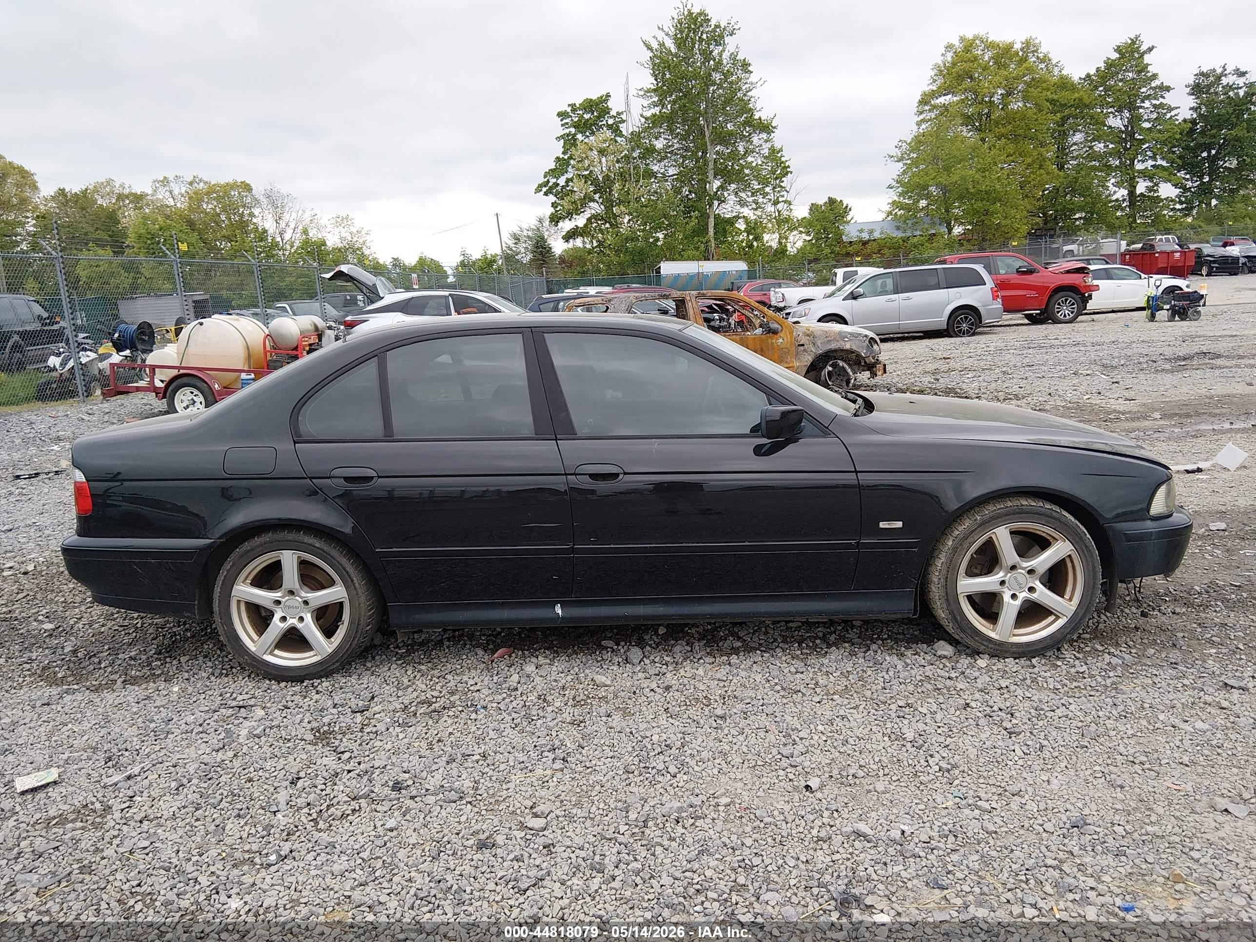 2002 Bmw 530ia   Черный vin: WBADT63412CH94275