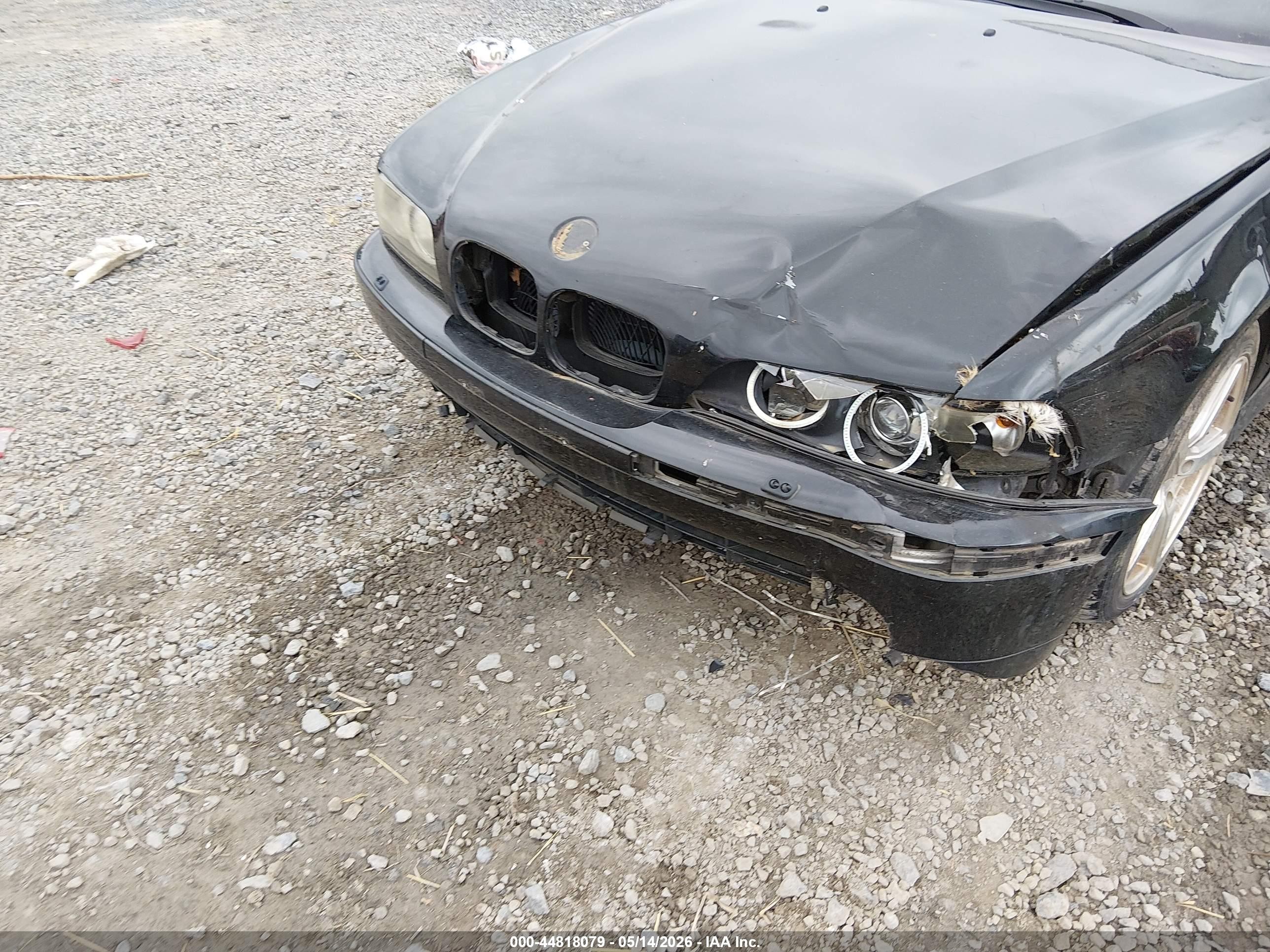 2002 Bmw 530ia   Черный vin: WBADT63412CH94275