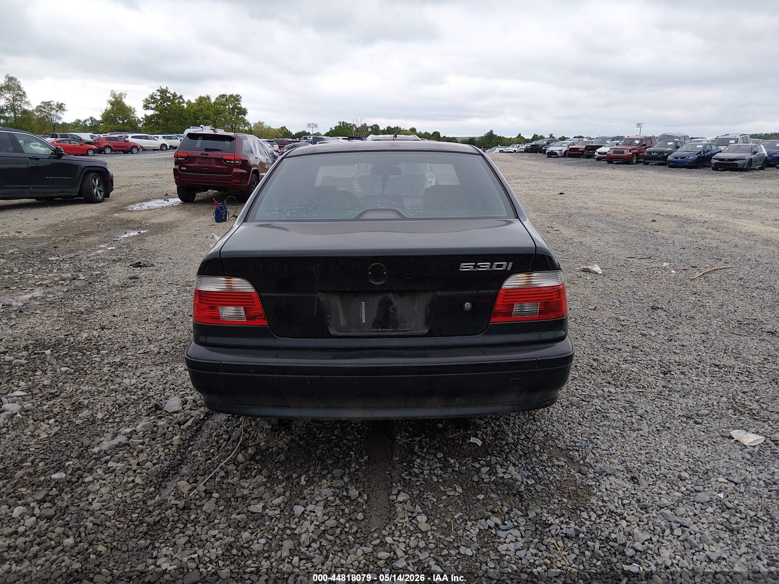 2002 Bmw 530ia   Черный vin: WBADT63412CH94275