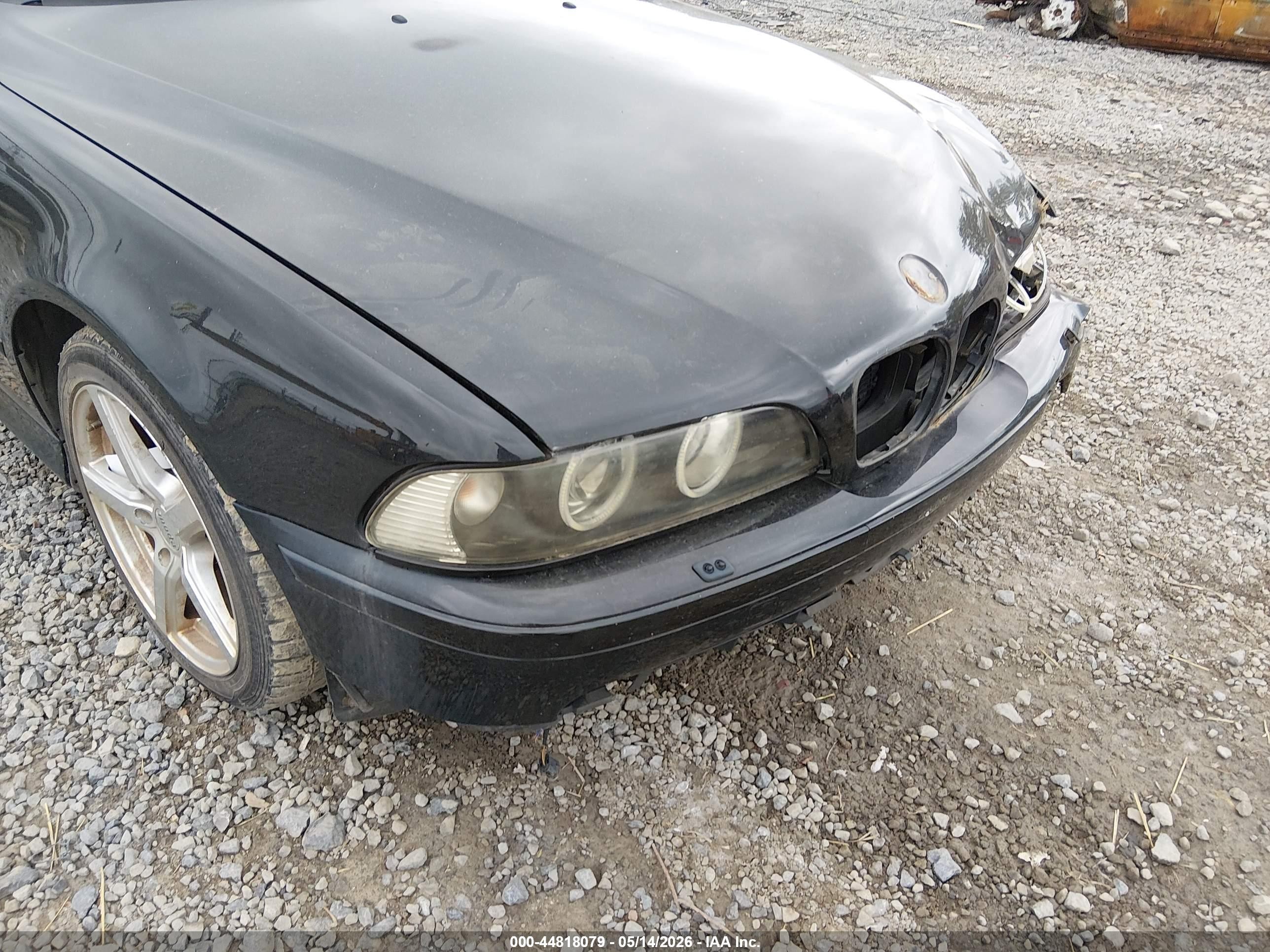 2002 Bmw 530ia   Черный vin: WBADT63412CH94275