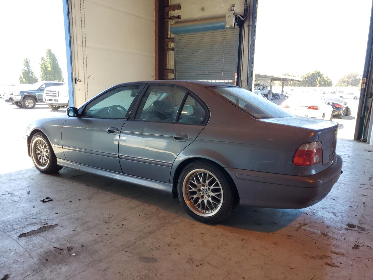 2002 Bmw 530 I Automatic Синий vin: WBADT63412CH96835