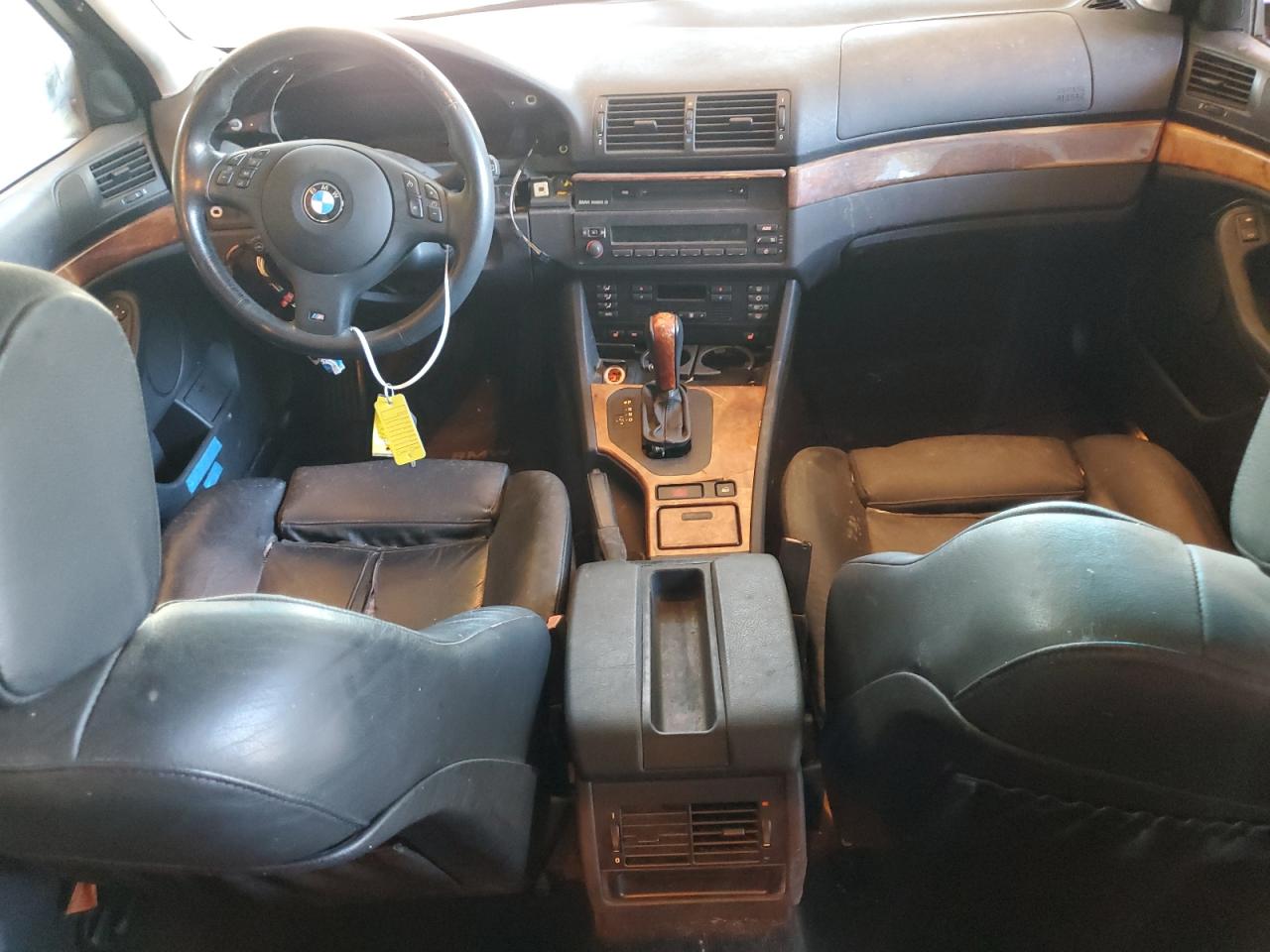 2002 Bmw 530 I Automatic Синий vin: WBADT63412CH96835