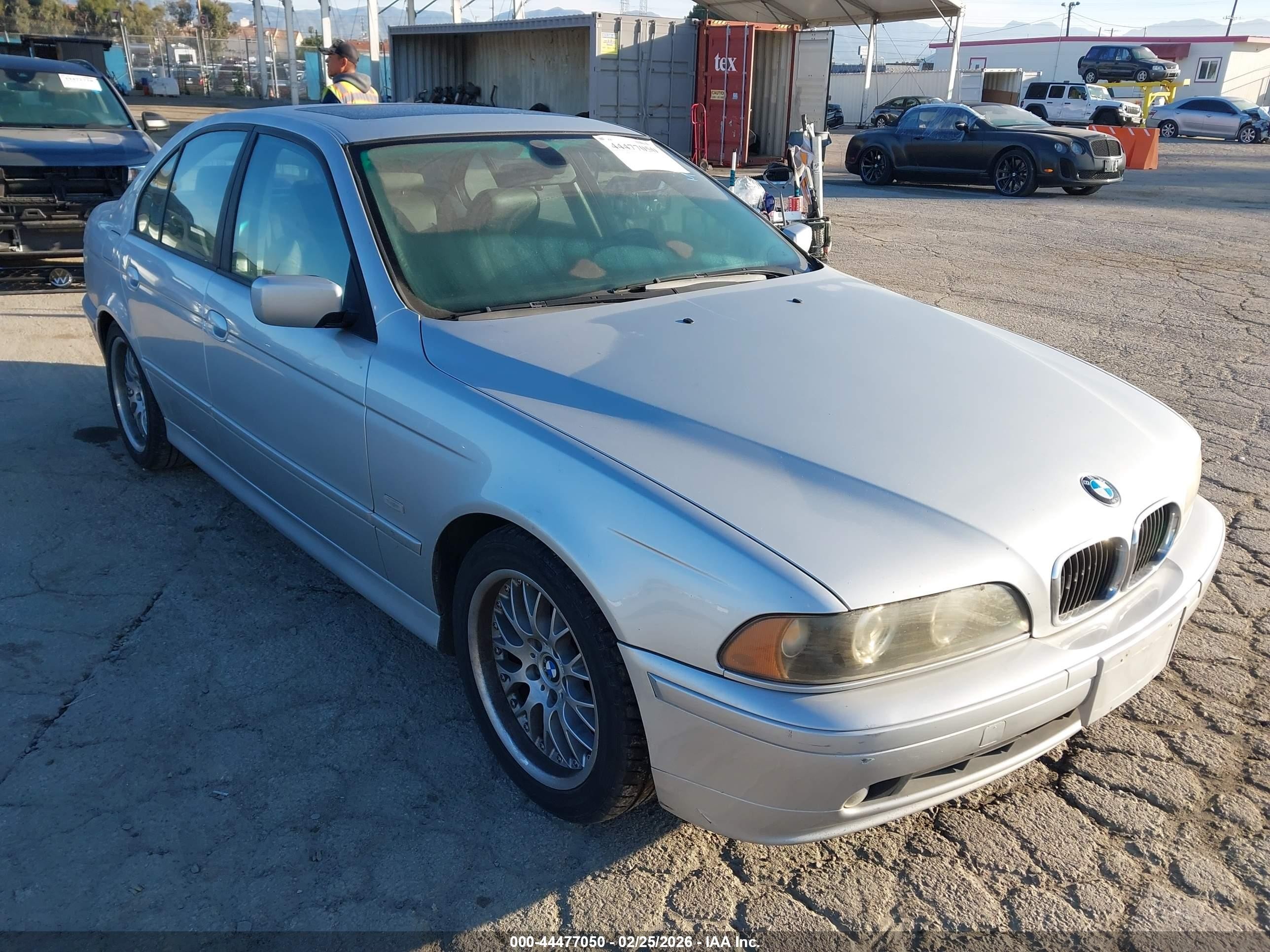 2003 Bmw 530ia   Silver vin: WBADT63413CK41673