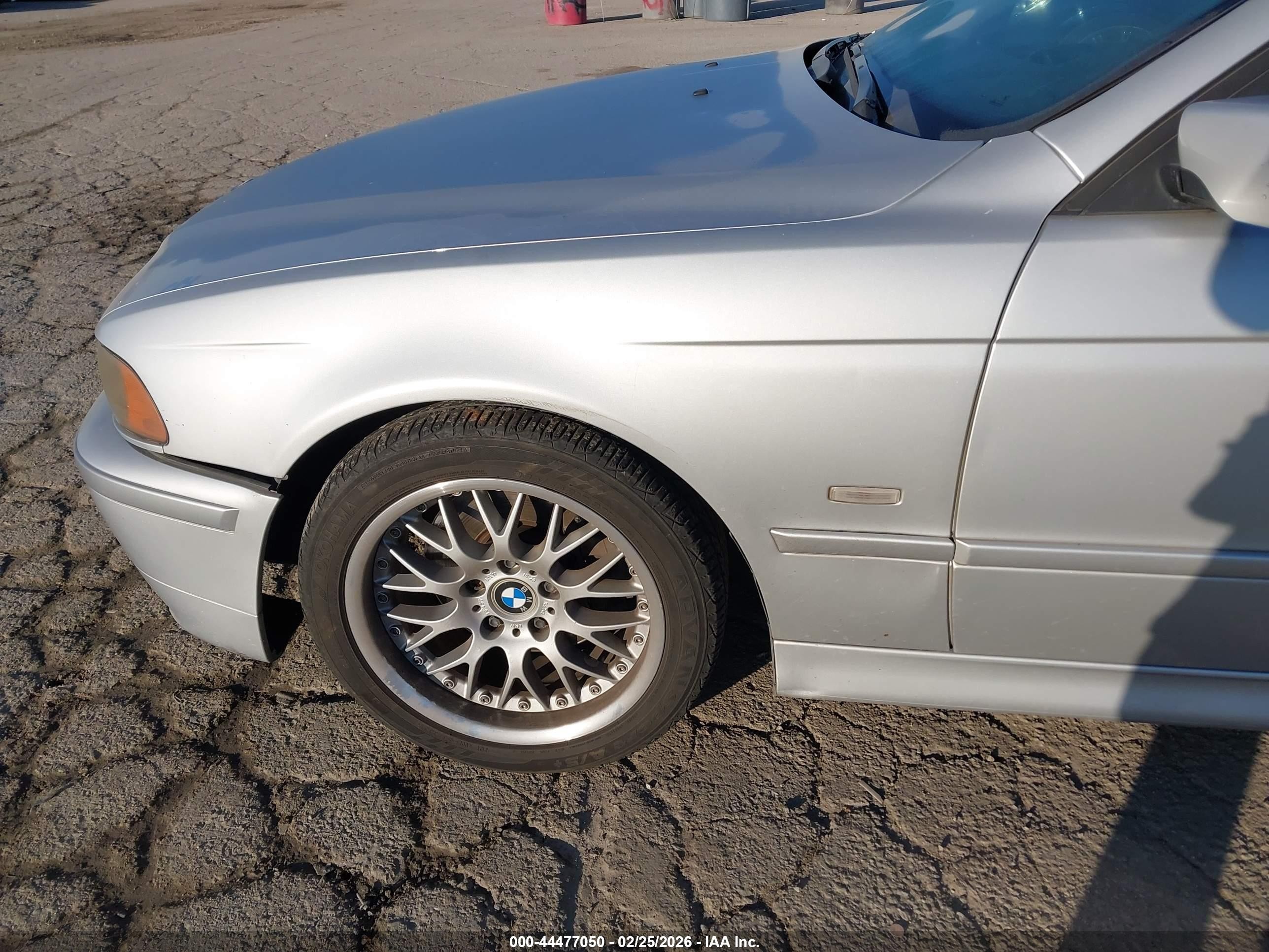 2003 Bmw 530ia   Silver vin: WBADT63413CK41673