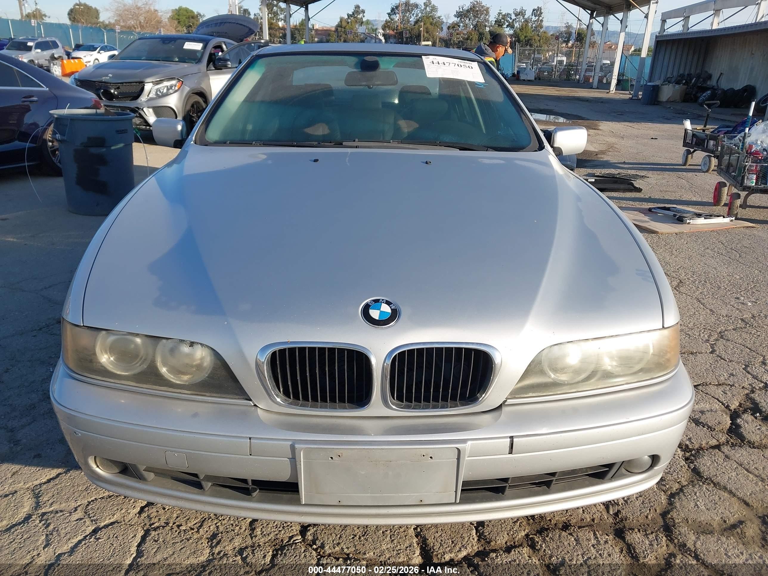 2003 Bmw 530ia   Silver vin: WBADT63413CK41673