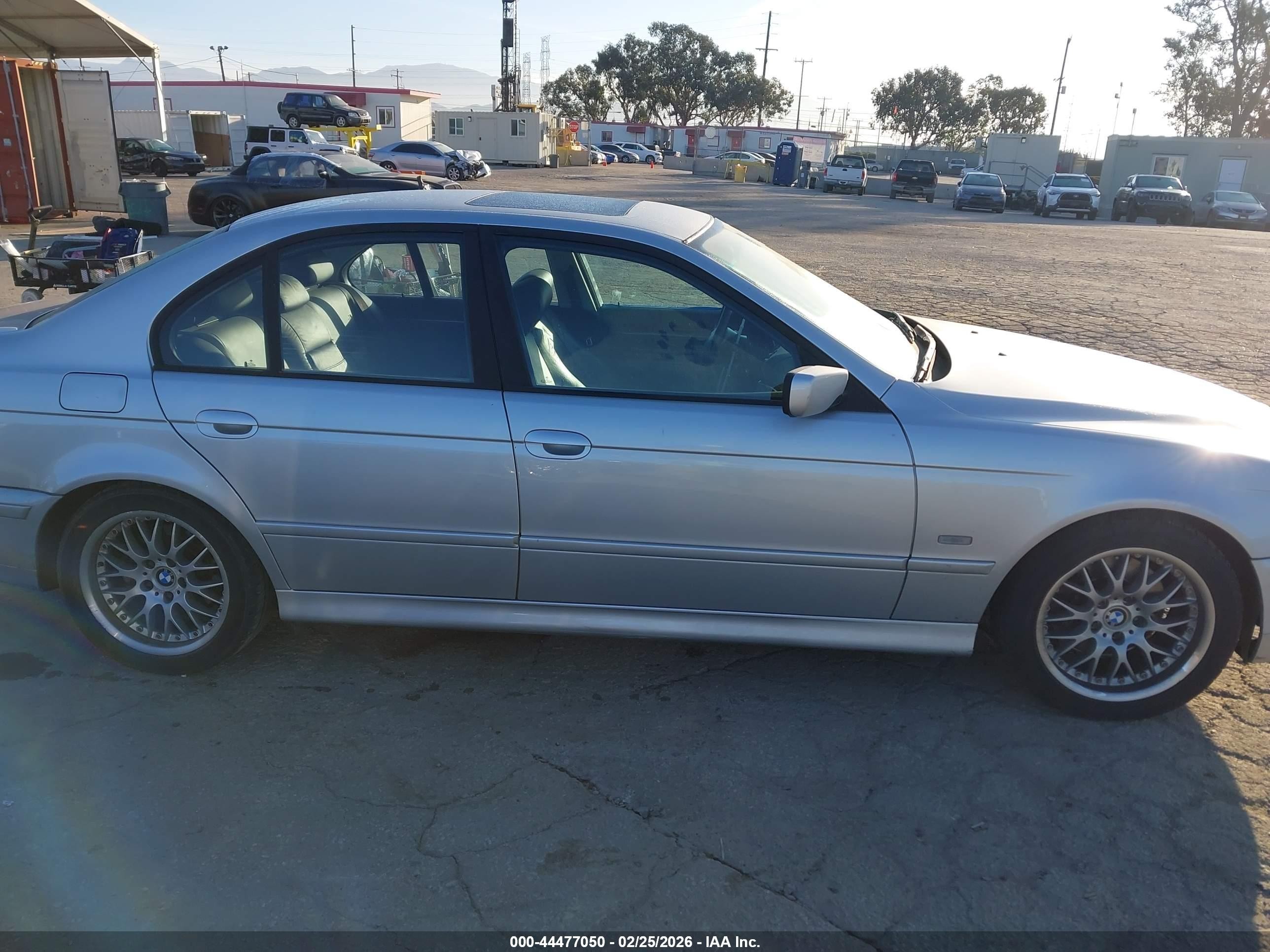 2003 Bmw 530ia   Silver vin: WBADT63413CK41673
