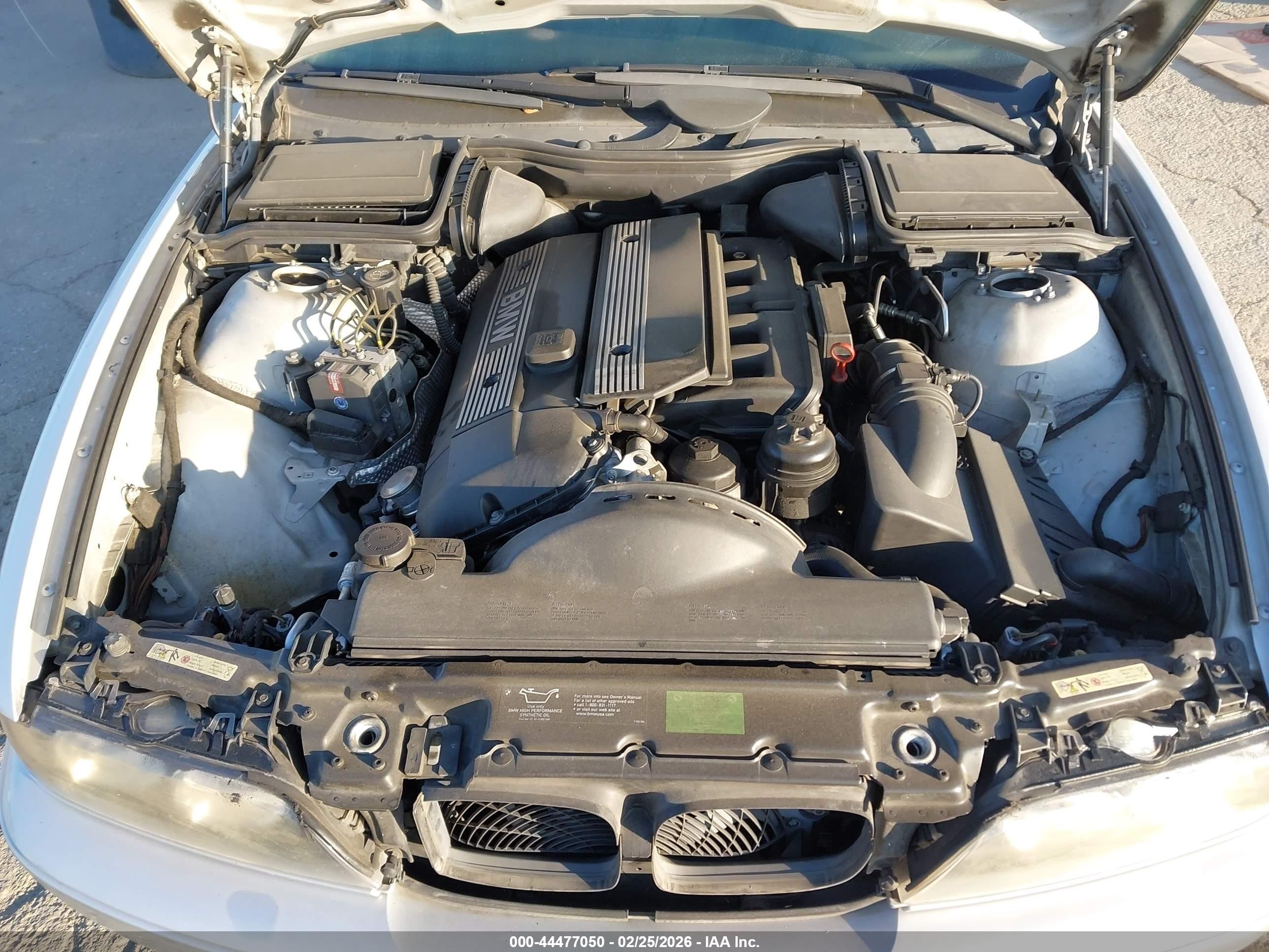 2003 Bmw 530ia   Silver vin: WBADT63413CK41673