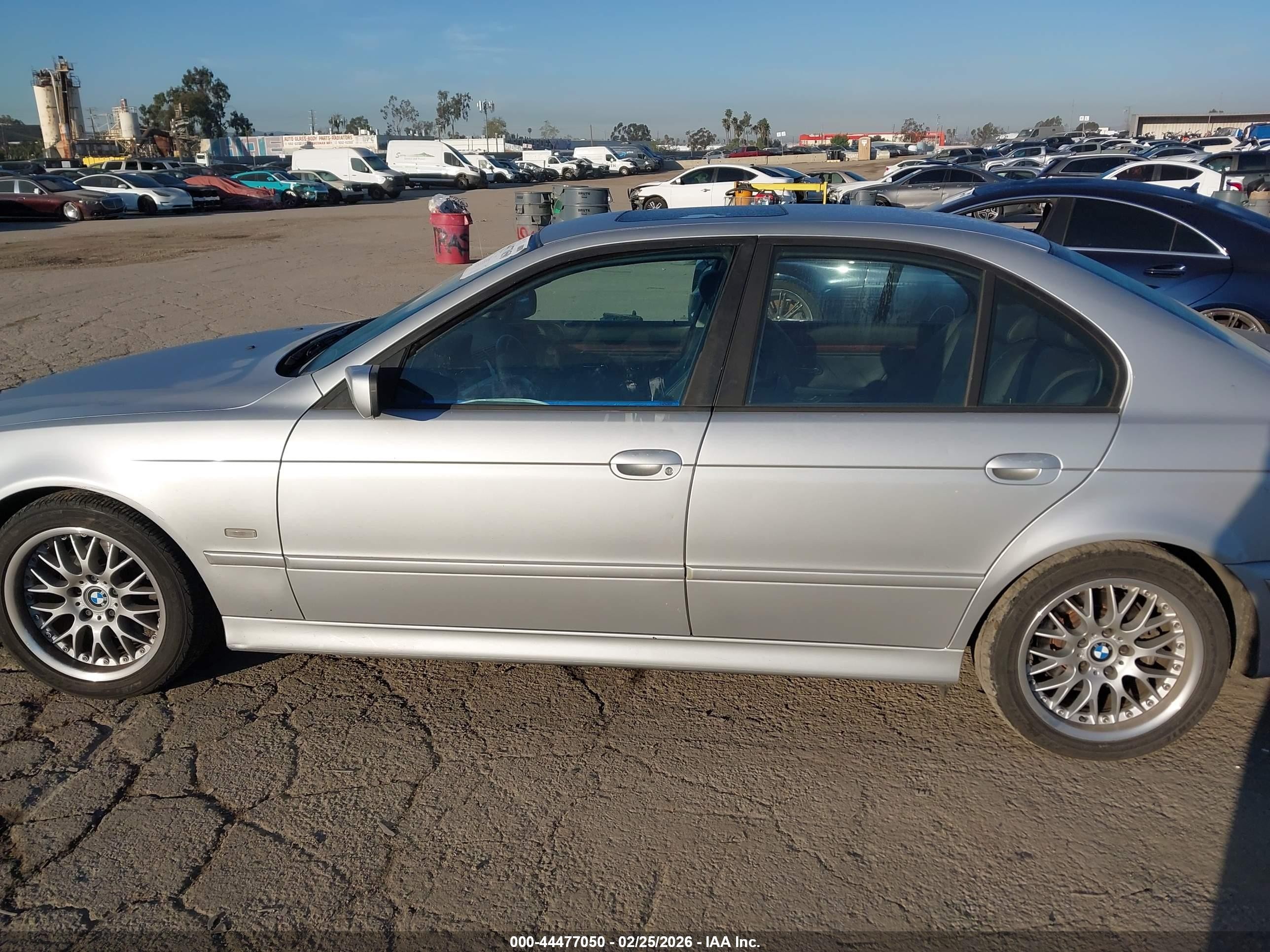 2003 Bmw 530ia   Silver vin: WBADT63413CK41673