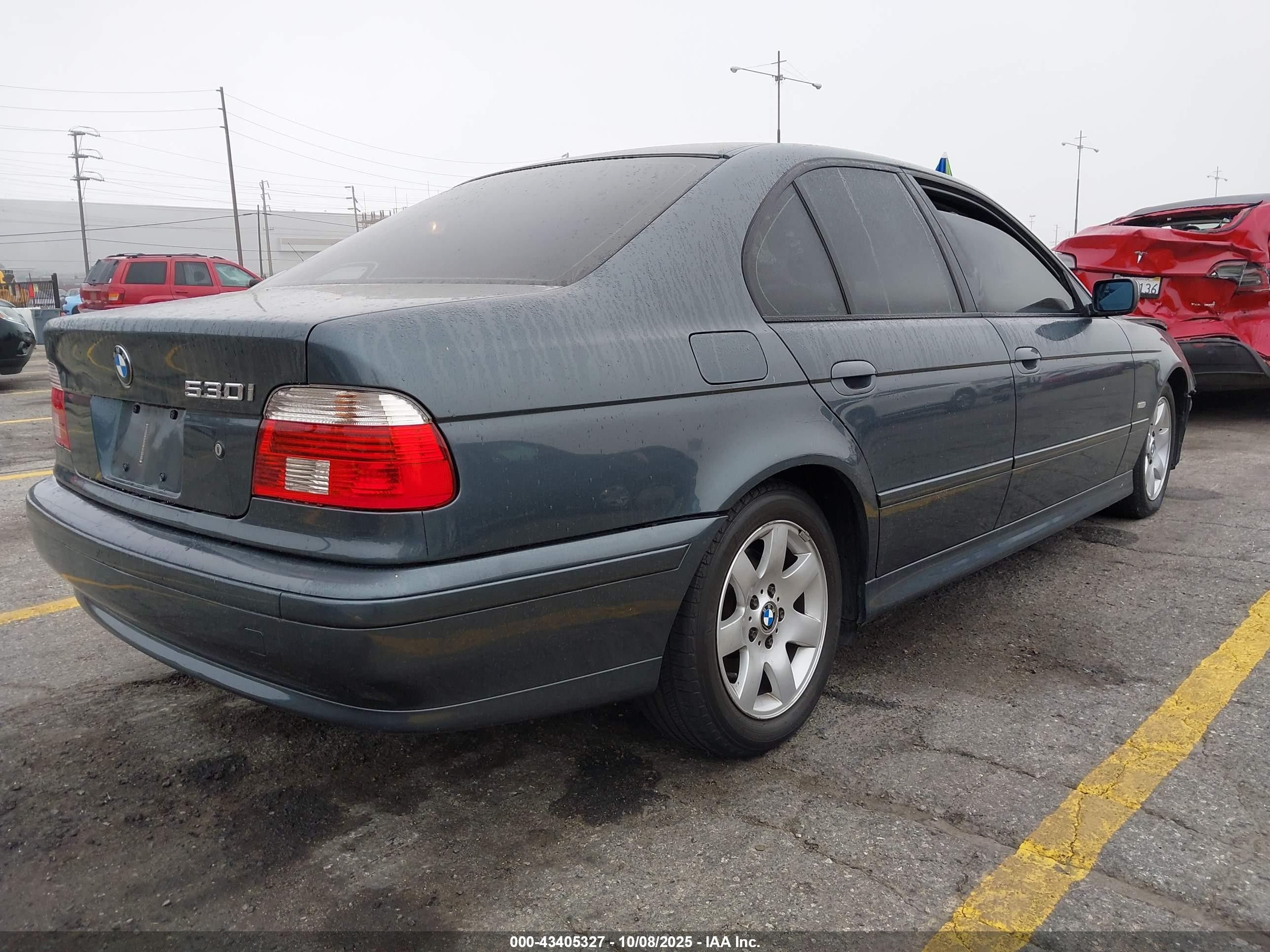 2001 Bmw 530ia   Gray vin: WBADT63421CF00476