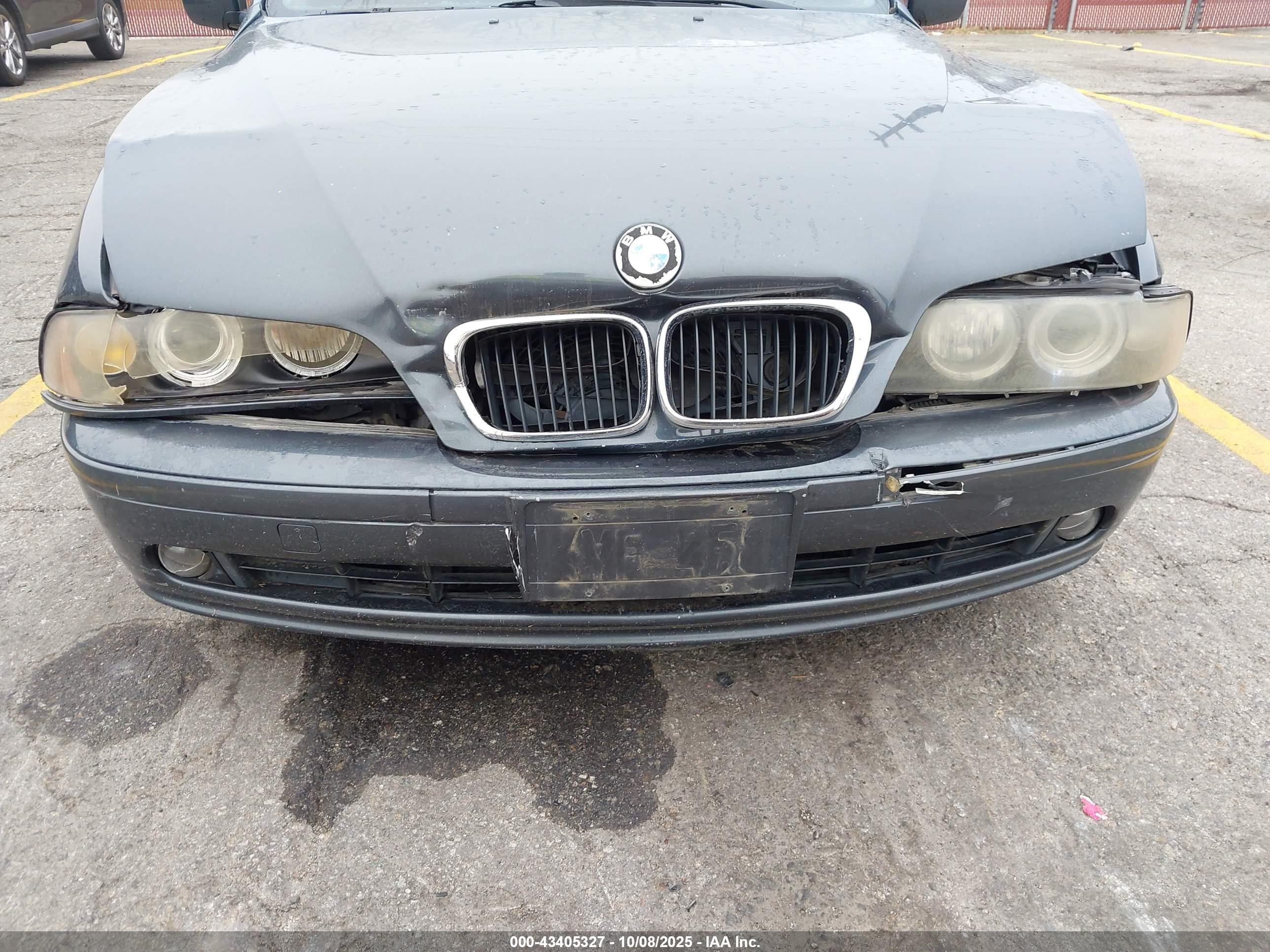 2001 Bmw 530ia   Gray vin: WBADT63421CF00476