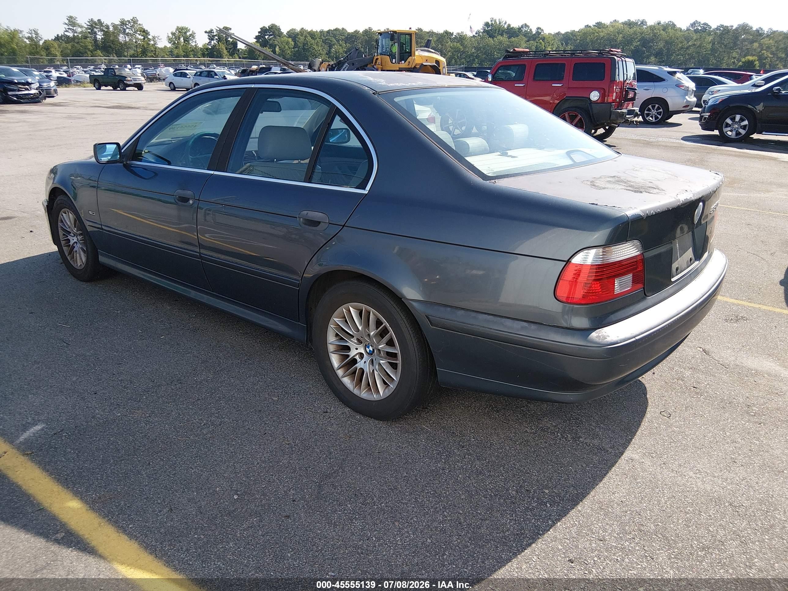 2001 Bmw 530ia   Gray vin: WBADT63421CF04267
