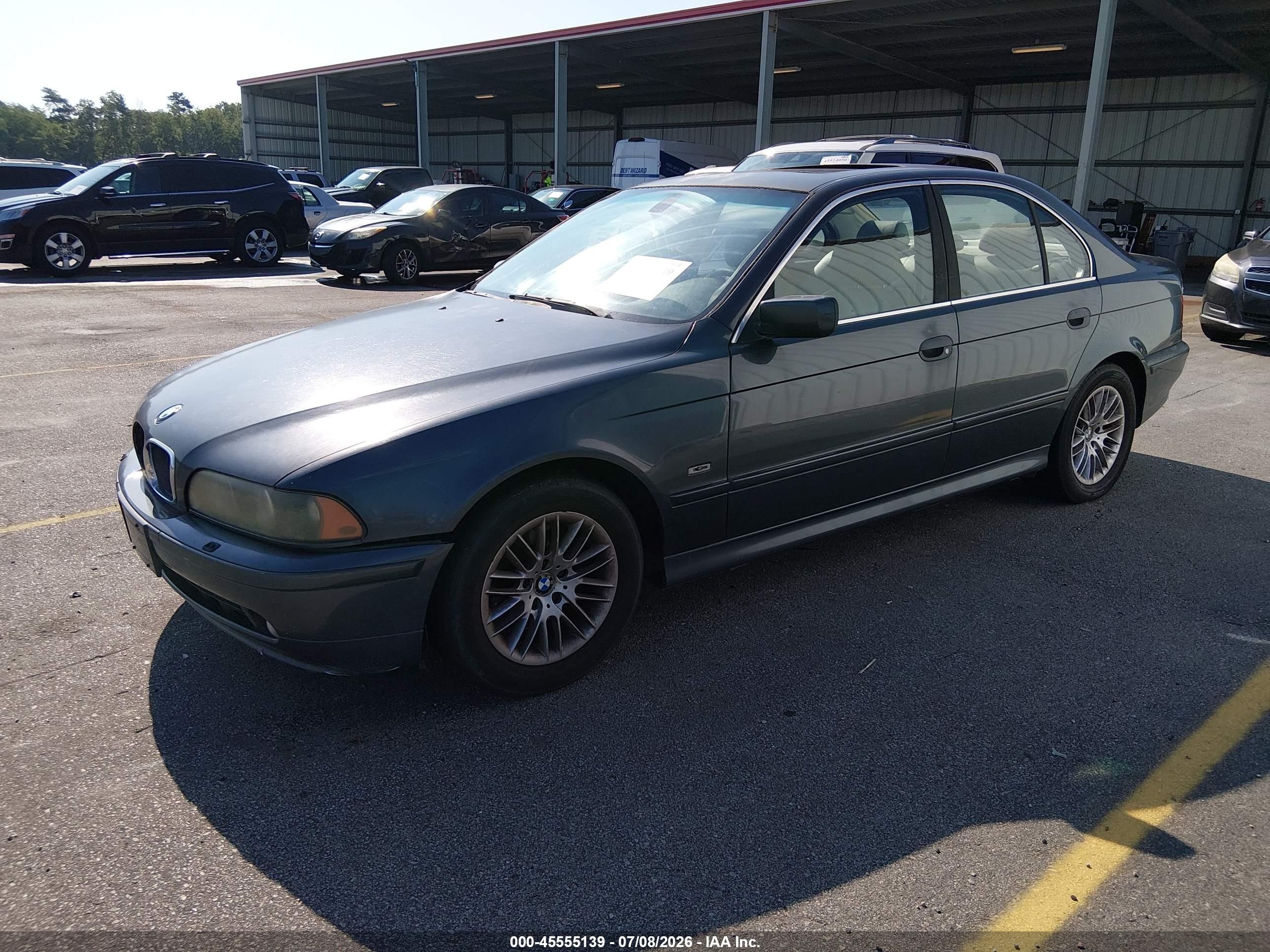 2001 Bmw 530ia   Gray vin: WBADT63421CF04267