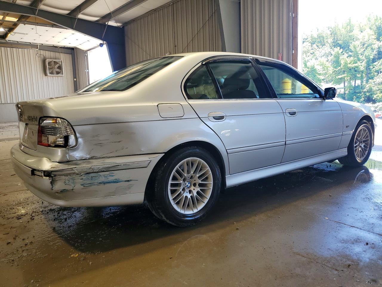 2001 Bmw 530 I Automatic Серебряный vin: WBADT63421CF14832
