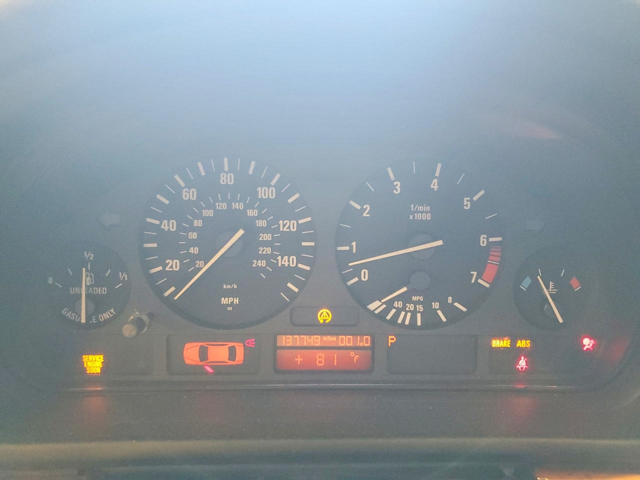 2001 Bmw 530 I Automatic Серебряный vin: WBADT63421CF14832