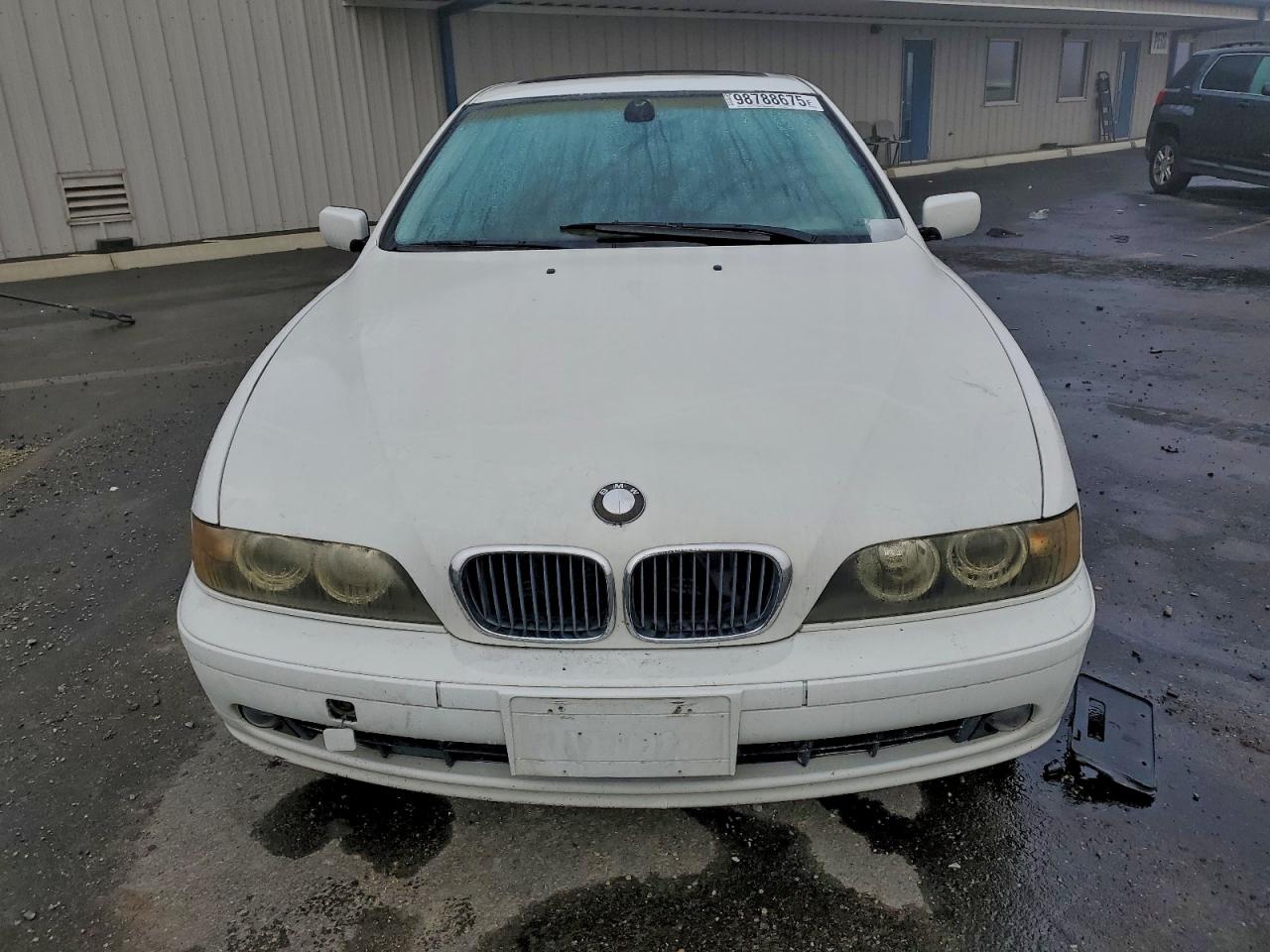 2002 Bmw 530 I Automatic White vin: WBADT63422CH99386