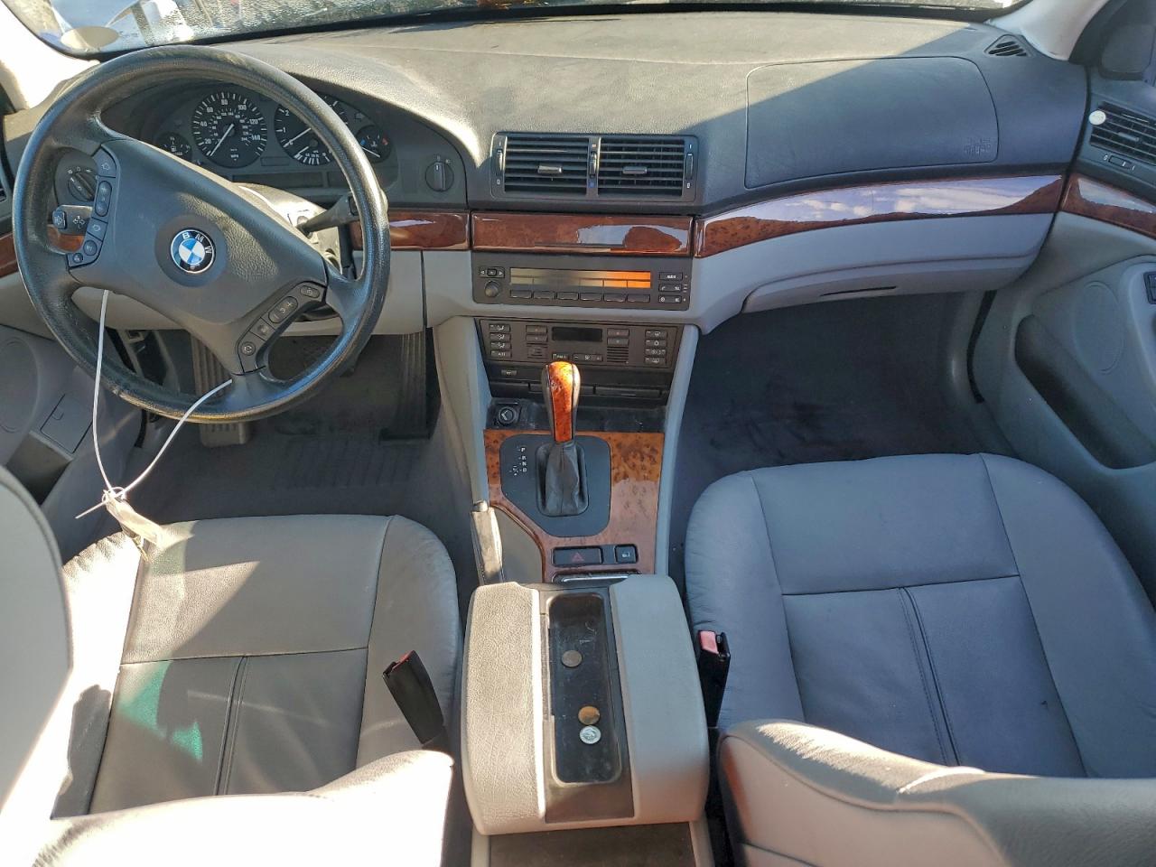 2003 Bmw 530 I Automatic Silver vin: WBADT63423CK33453