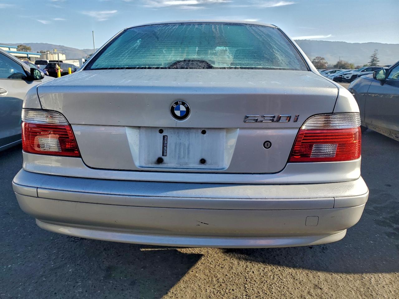 2003 Bmw 530 I Automatic Silver vin: WBADT63423CK33453