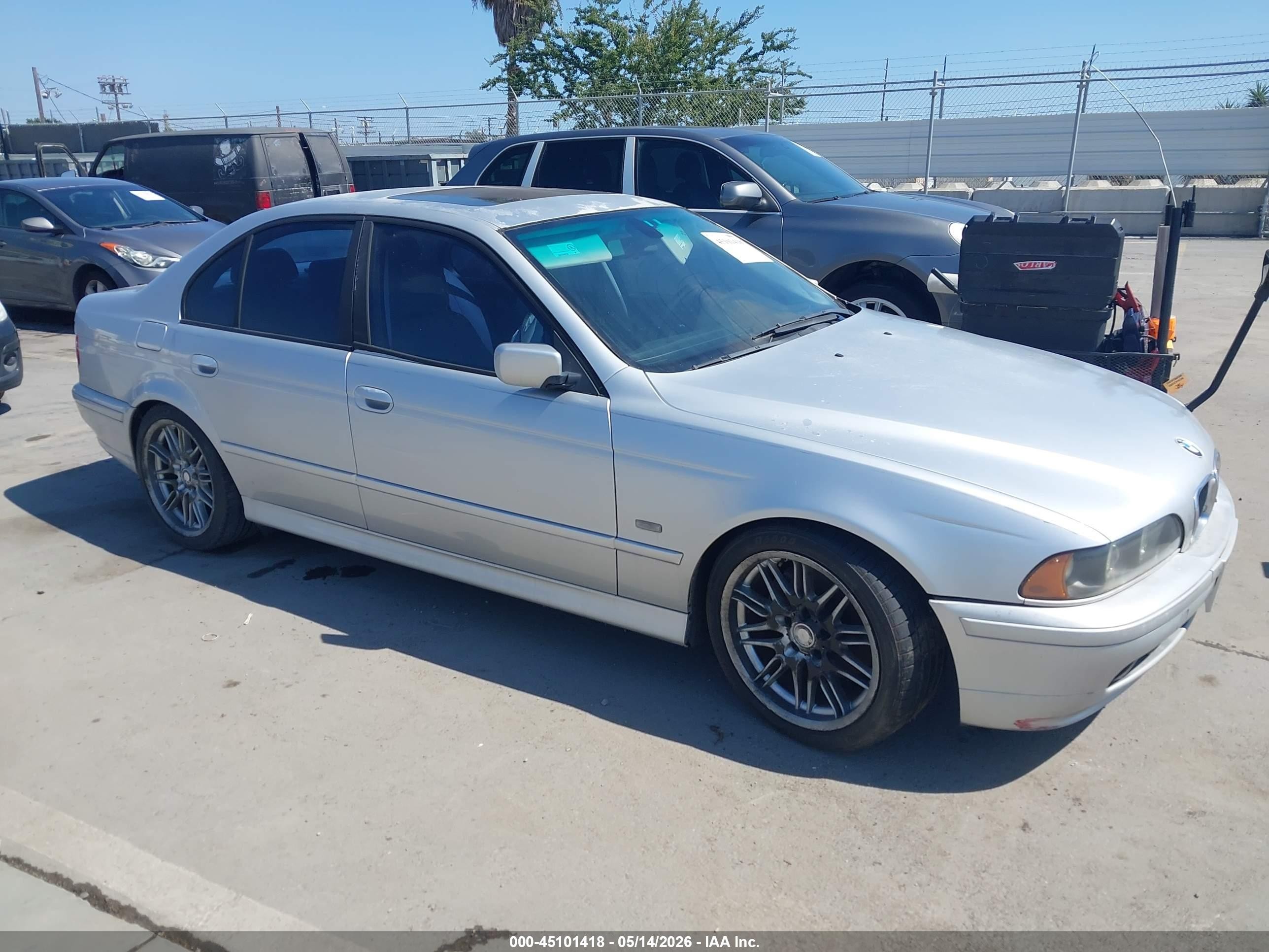 2003 Bmw 530ia   Silver vin: WBADT63423CK35994