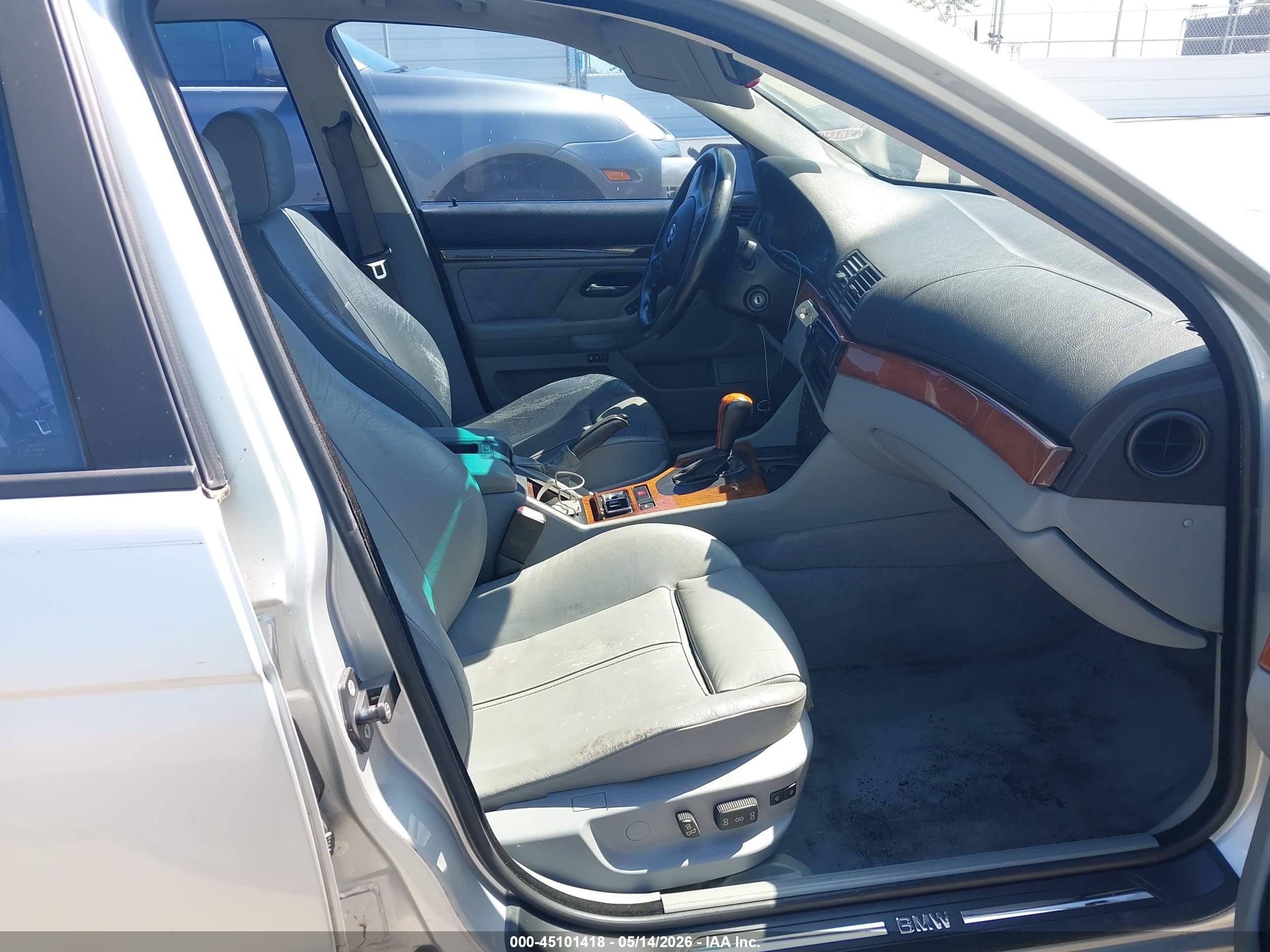2003 Bmw 530ia   Silver vin: WBADT63423CK35994