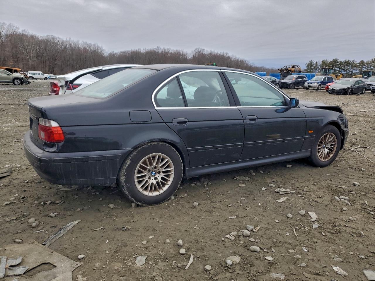 2001 Bmw 530 I Automatic Black vin: WBADT63431CF05556