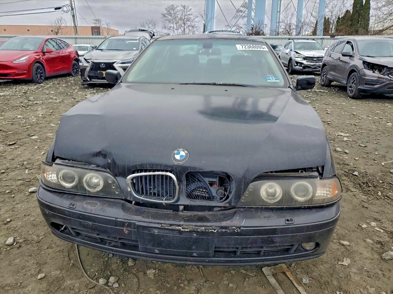 2001 Bmw 530 I Automatic Black vin: WBADT63431CF05556