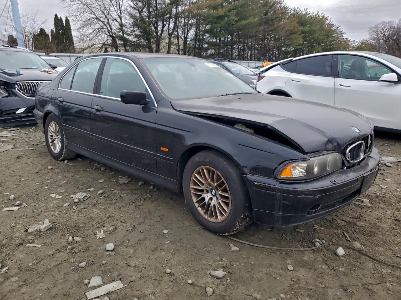 2001 Bmw 530 I Automatic Black vin: WBADT63431CF05556