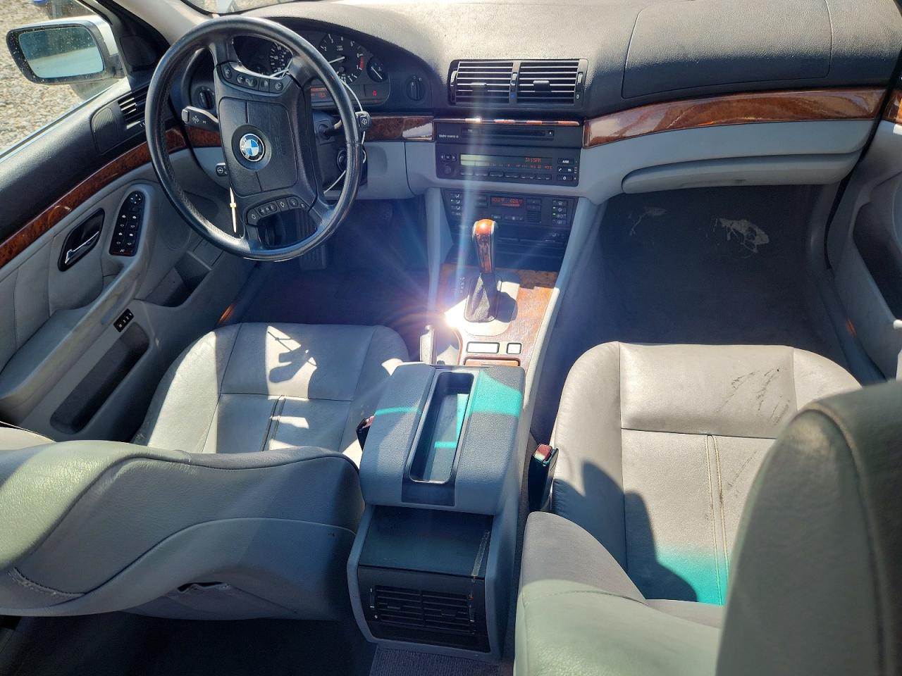 2001 Bmw 530 I Automatic Серебряный vin: WBADT63431CF10000