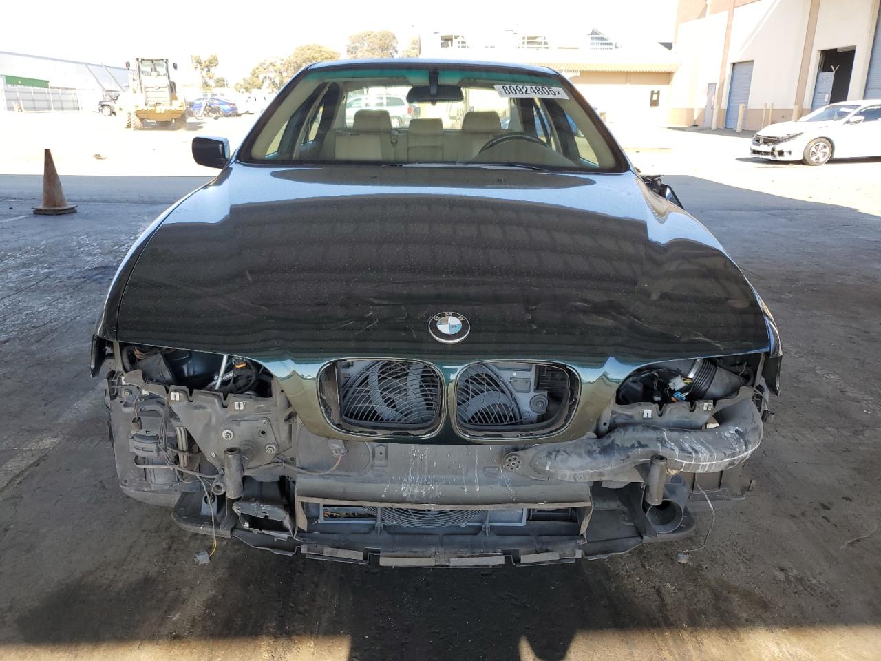 2001 Bmw 530 I Automatic Green vin: WBADT63431CF11793