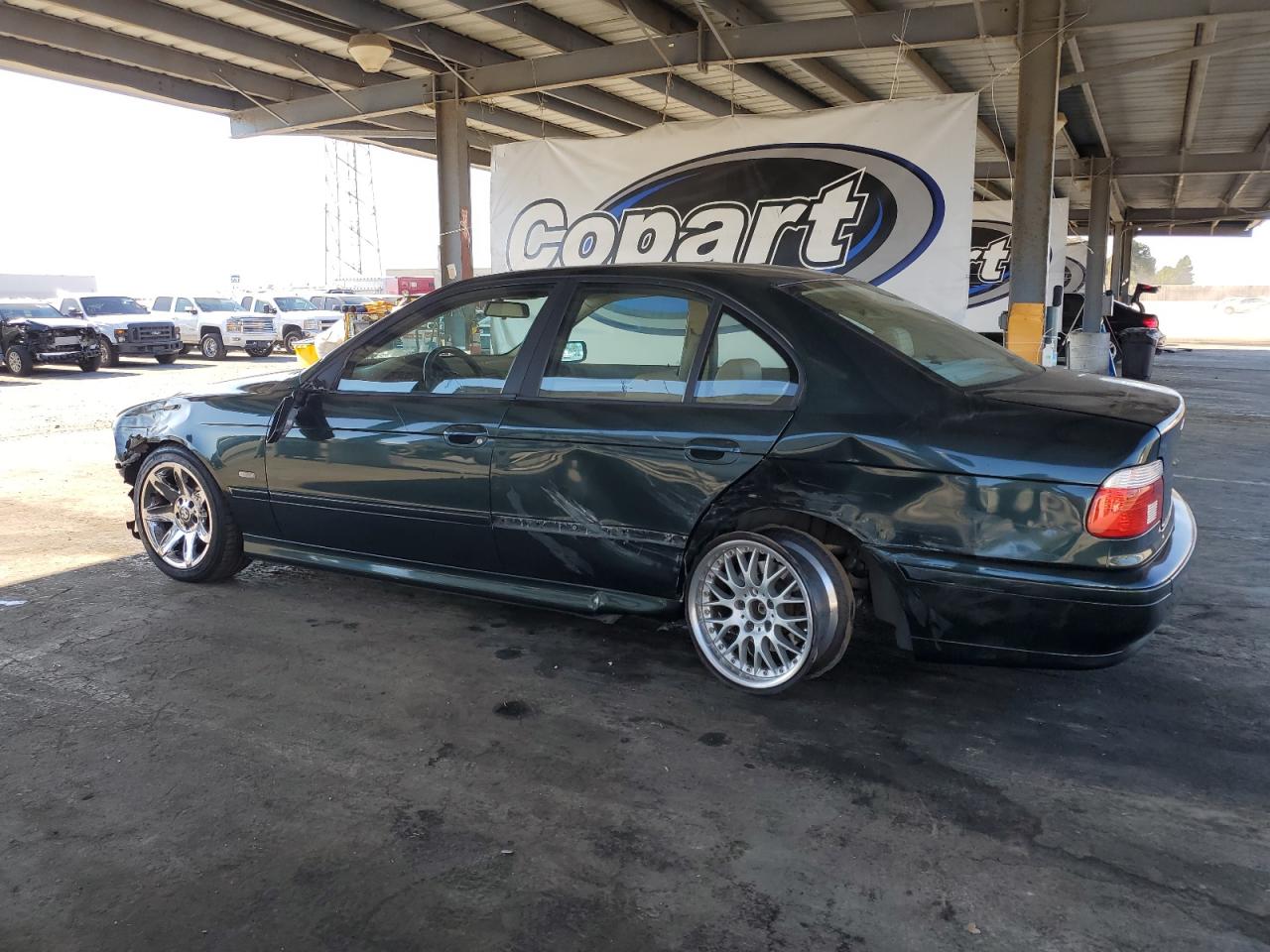 2001 Bmw 530 I Automatic Green vin: WBADT63431CF11793