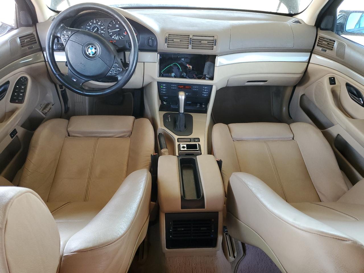 2001 Bmw 530 I Automatic Green vin: WBADT63431CF11793