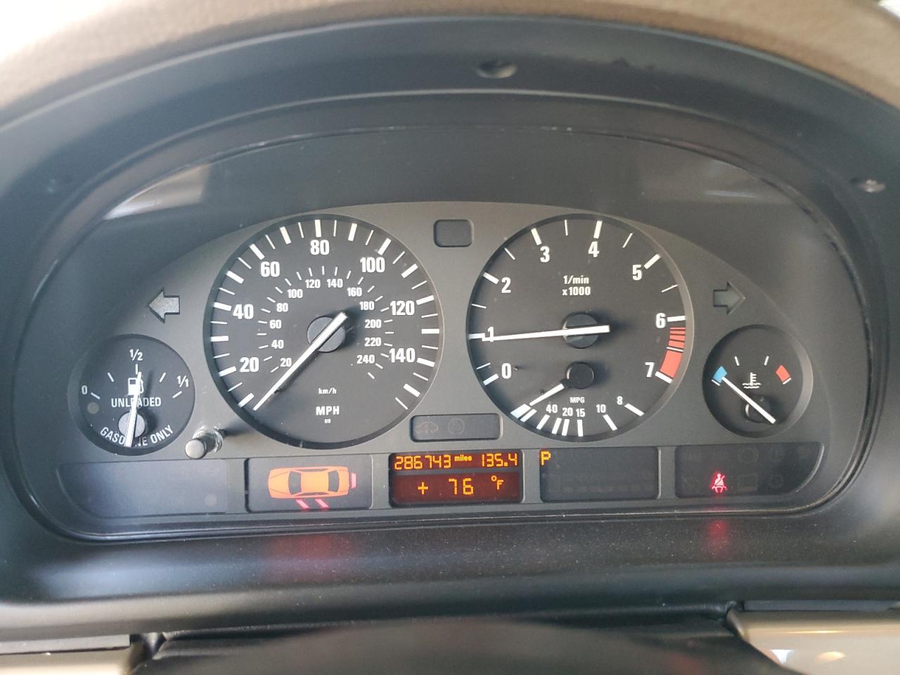 2001 Bmw 530 I Automatic Green vin: WBADT63431CF11793
