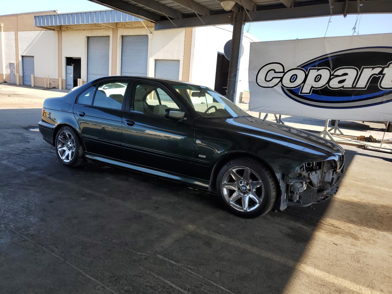 2001 Bmw 530 I Automatic Green vin: WBADT63431CF11793