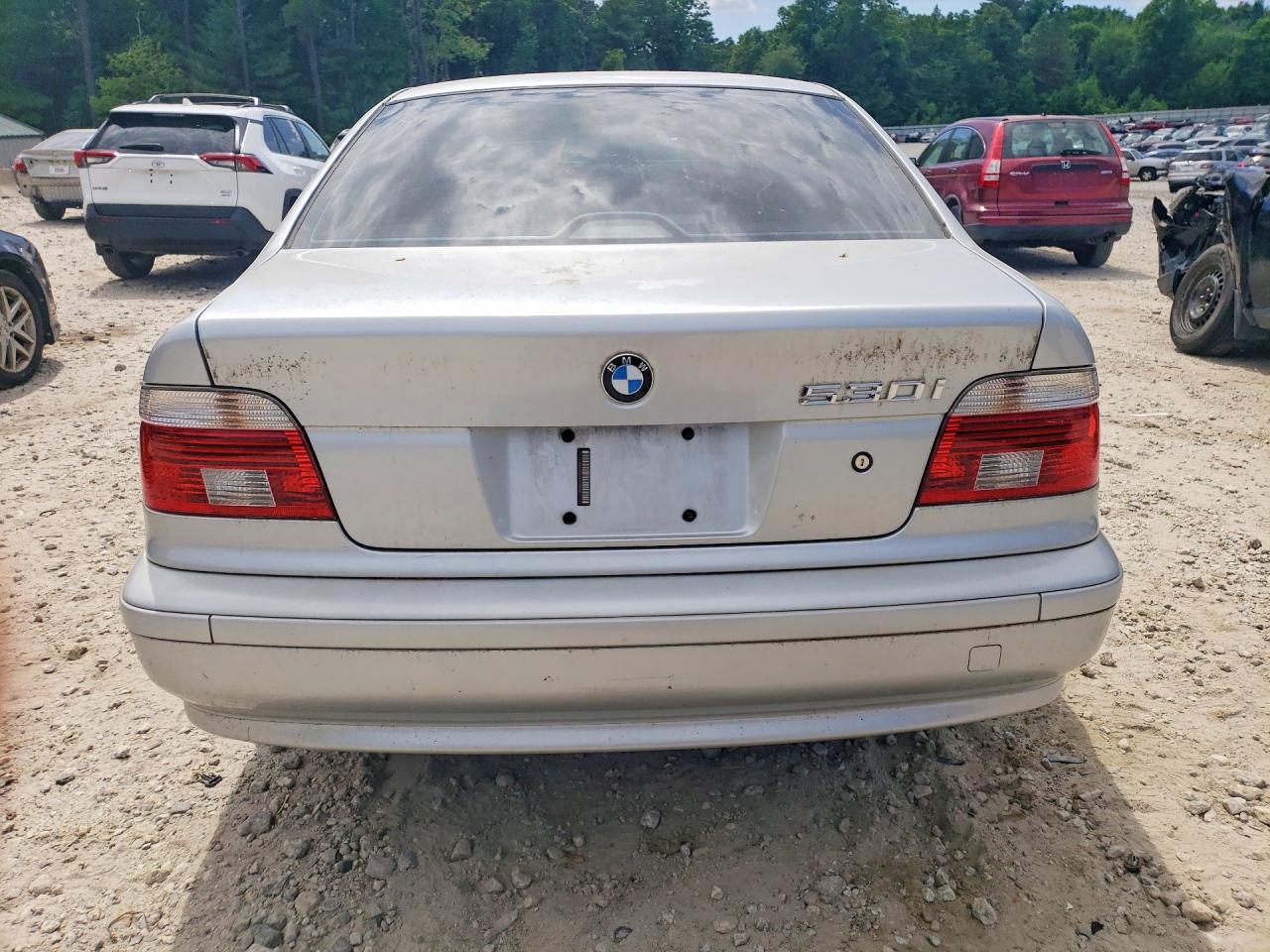 2002 Bmw 530 I Automatic Серебряный vin: WBADT63432CH90681