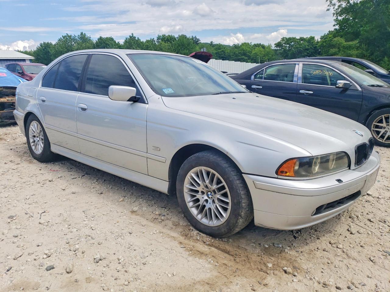 2002 Bmw 530 I Automatic Серебряный vin: WBADT63432CH90681