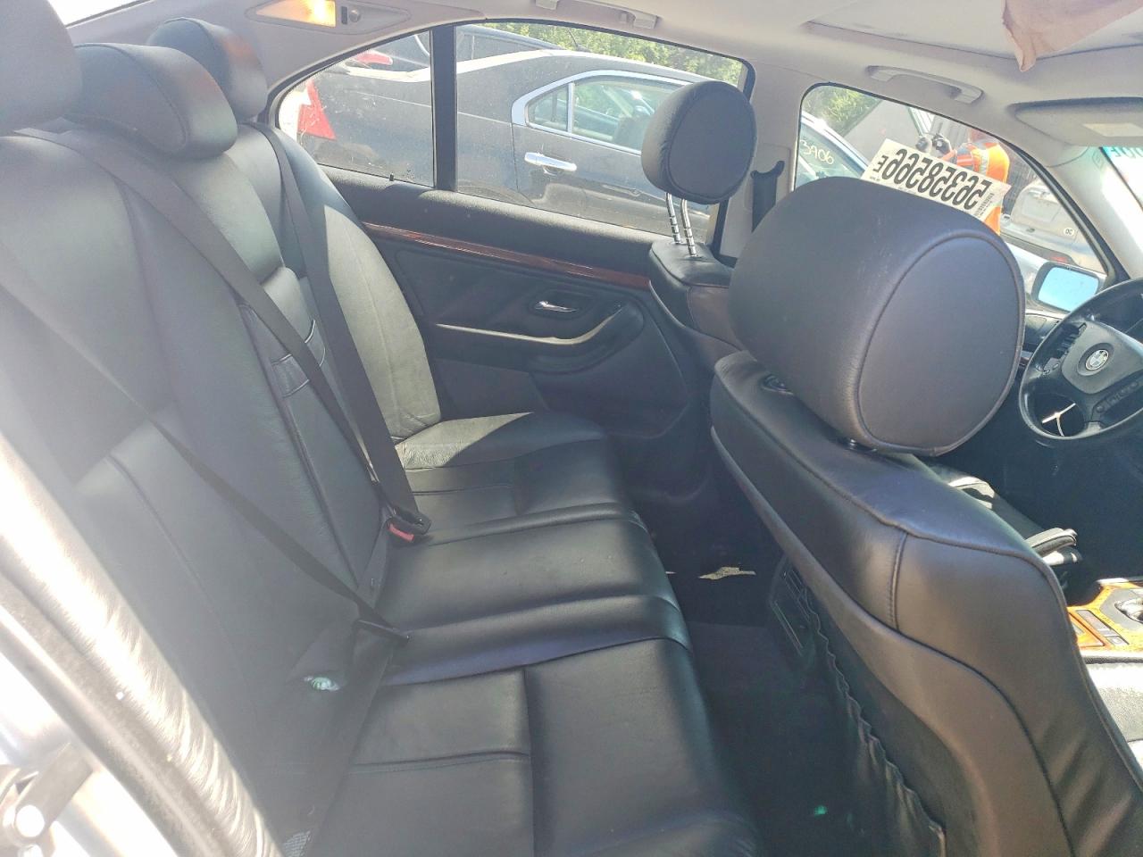 2002 Bmw 530 I Automatic Серебряный vin: WBADT63432CH90681
