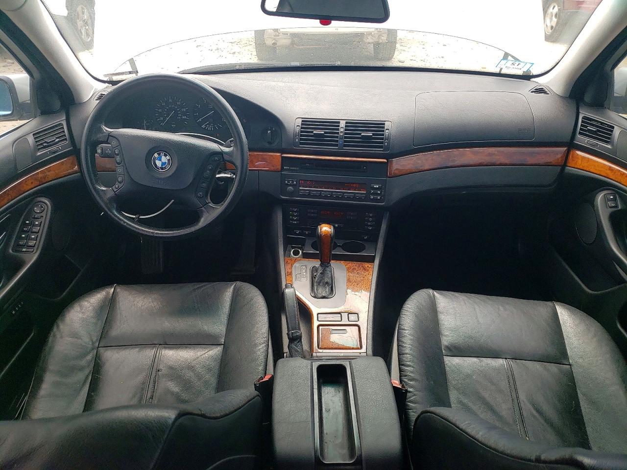 2002 Bmw 530 I Automatic Серебряный vin: WBADT63432CH90681