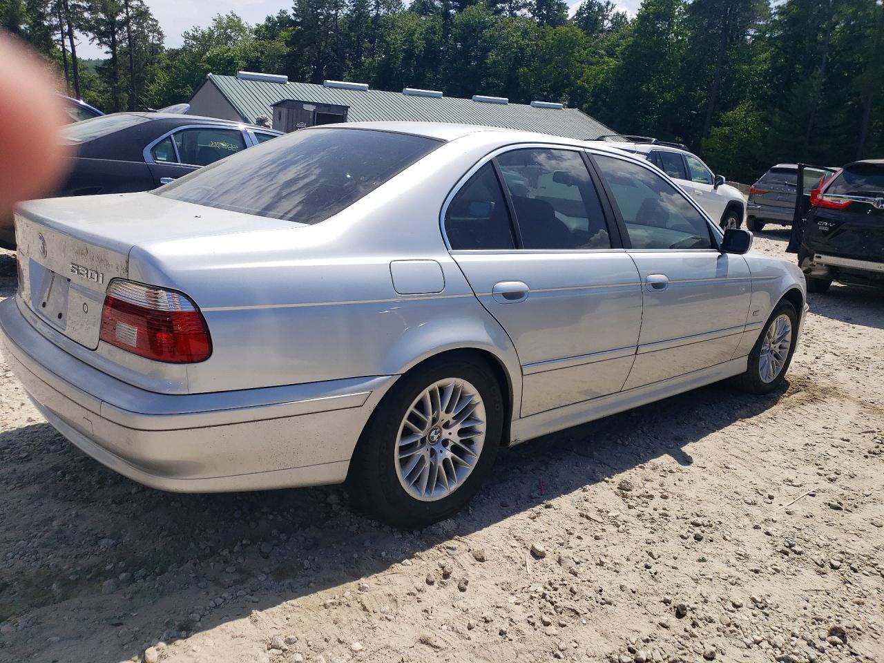 2002 Bmw 530 I Automatic Серебряный vin: WBADT63432CH90681