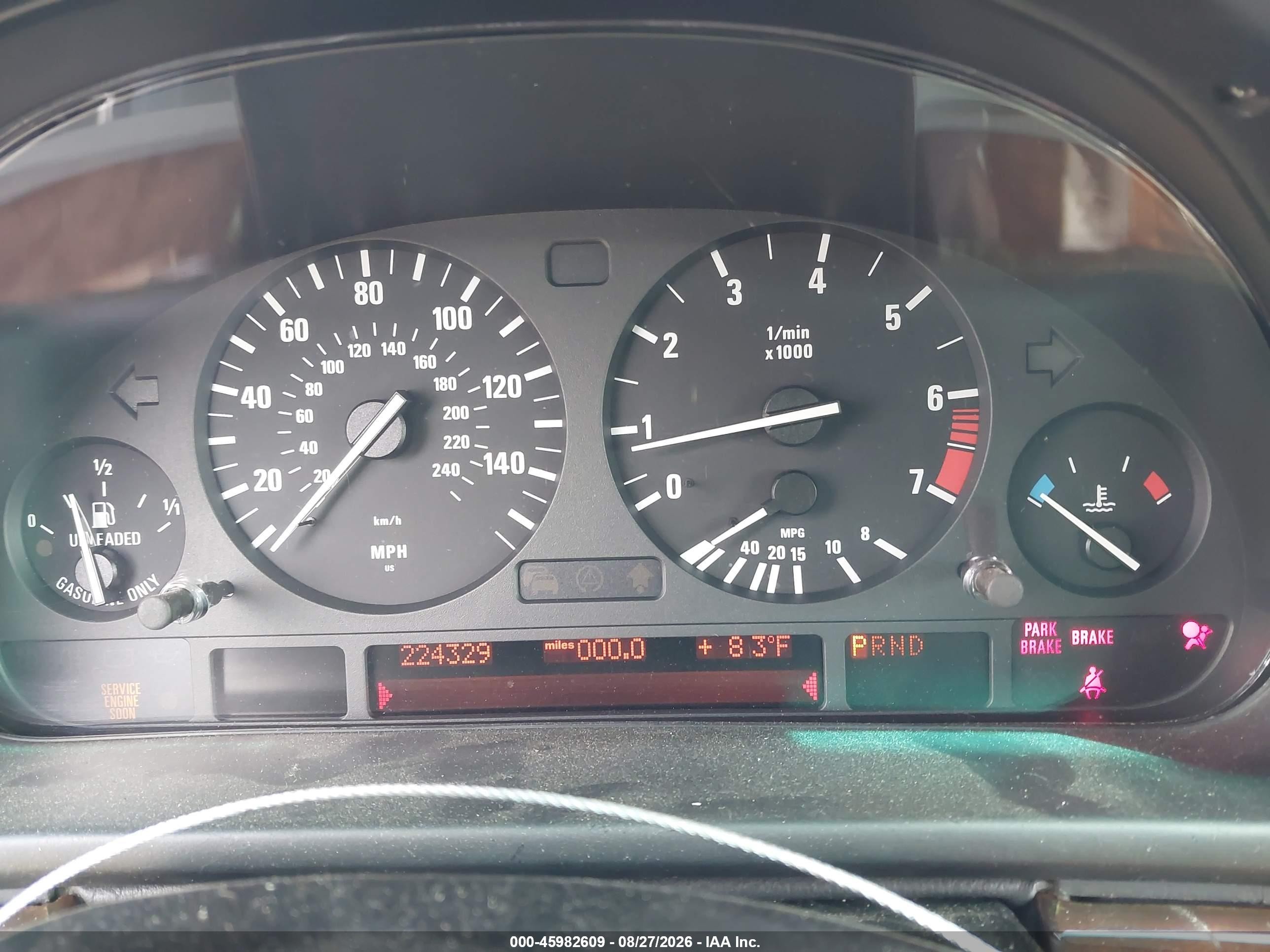 2002 Bmw 530ia   Blue vin: WBADT63432CH96738