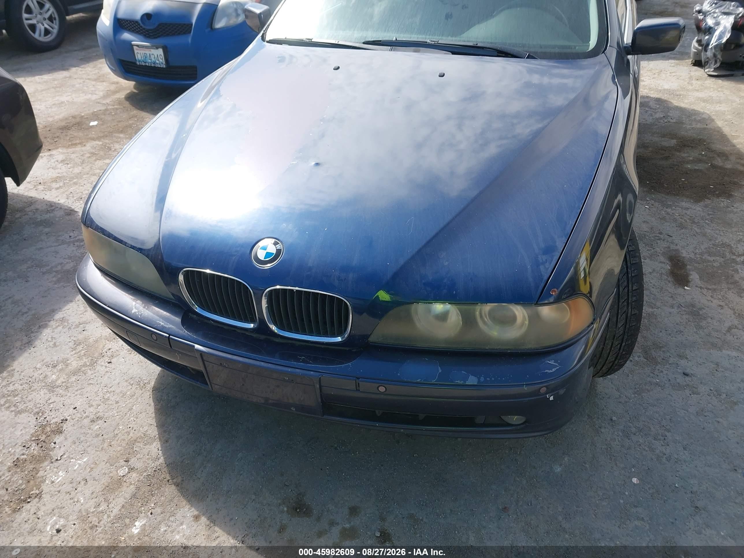 2002 Bmw 530ia   Blue vin: WBADT63432CH96738