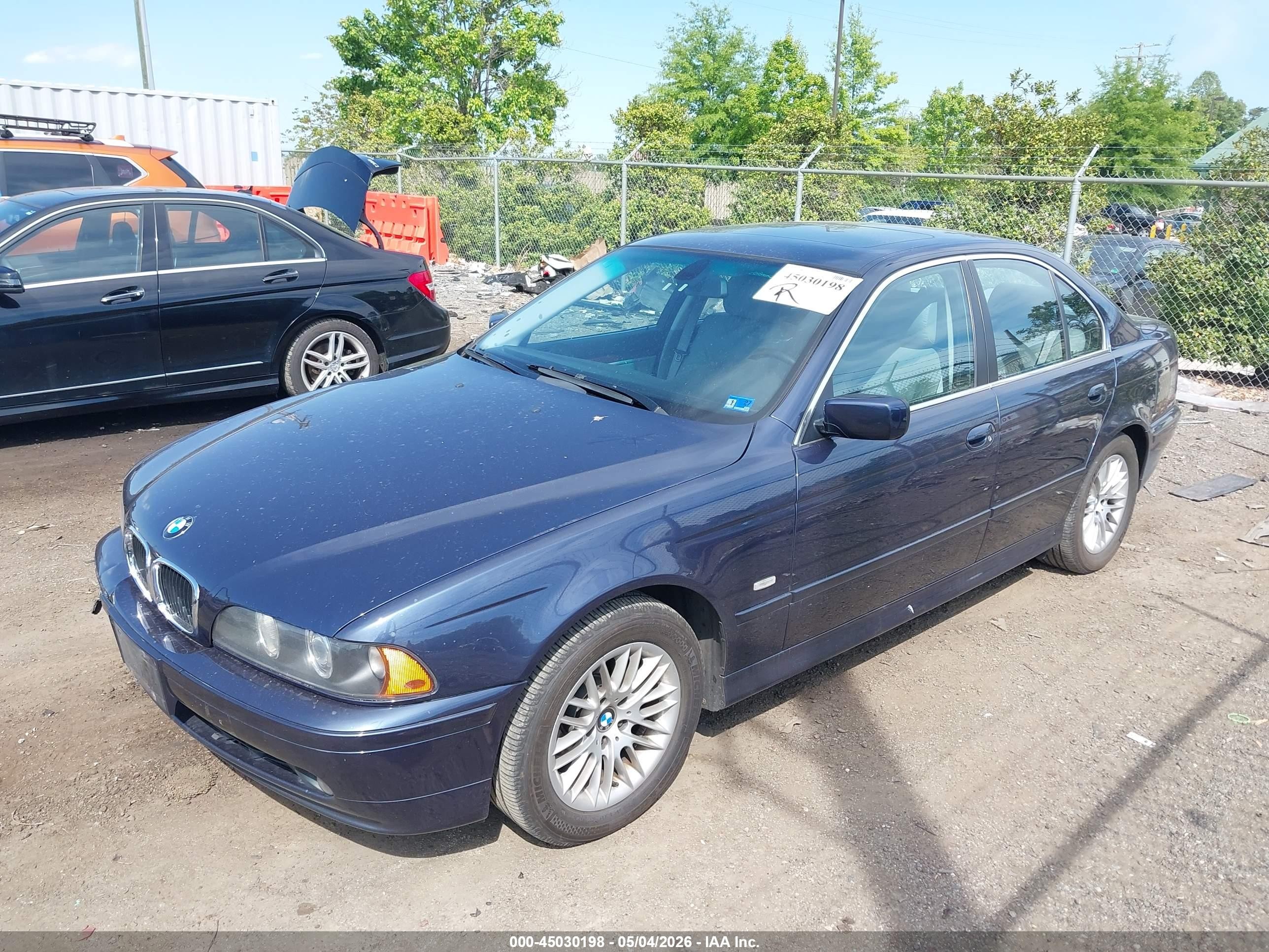 2003 Bmw 530ia   Blue vin: WBADT63433CK31579