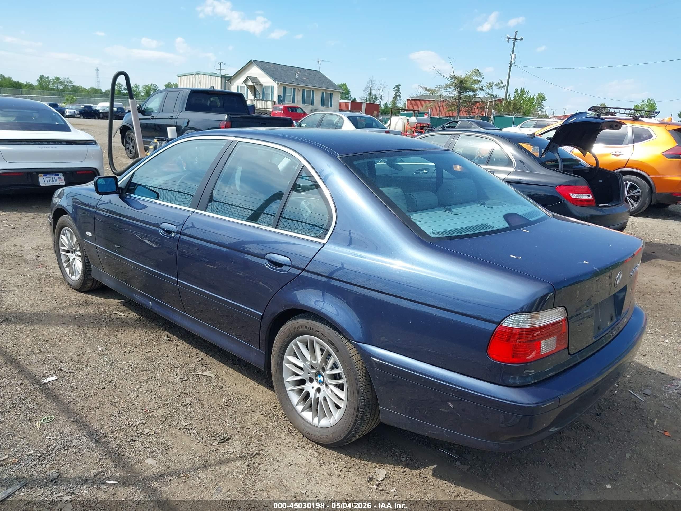 2003 Bmw 530ia   Blue vin: WBADT63433CK31579