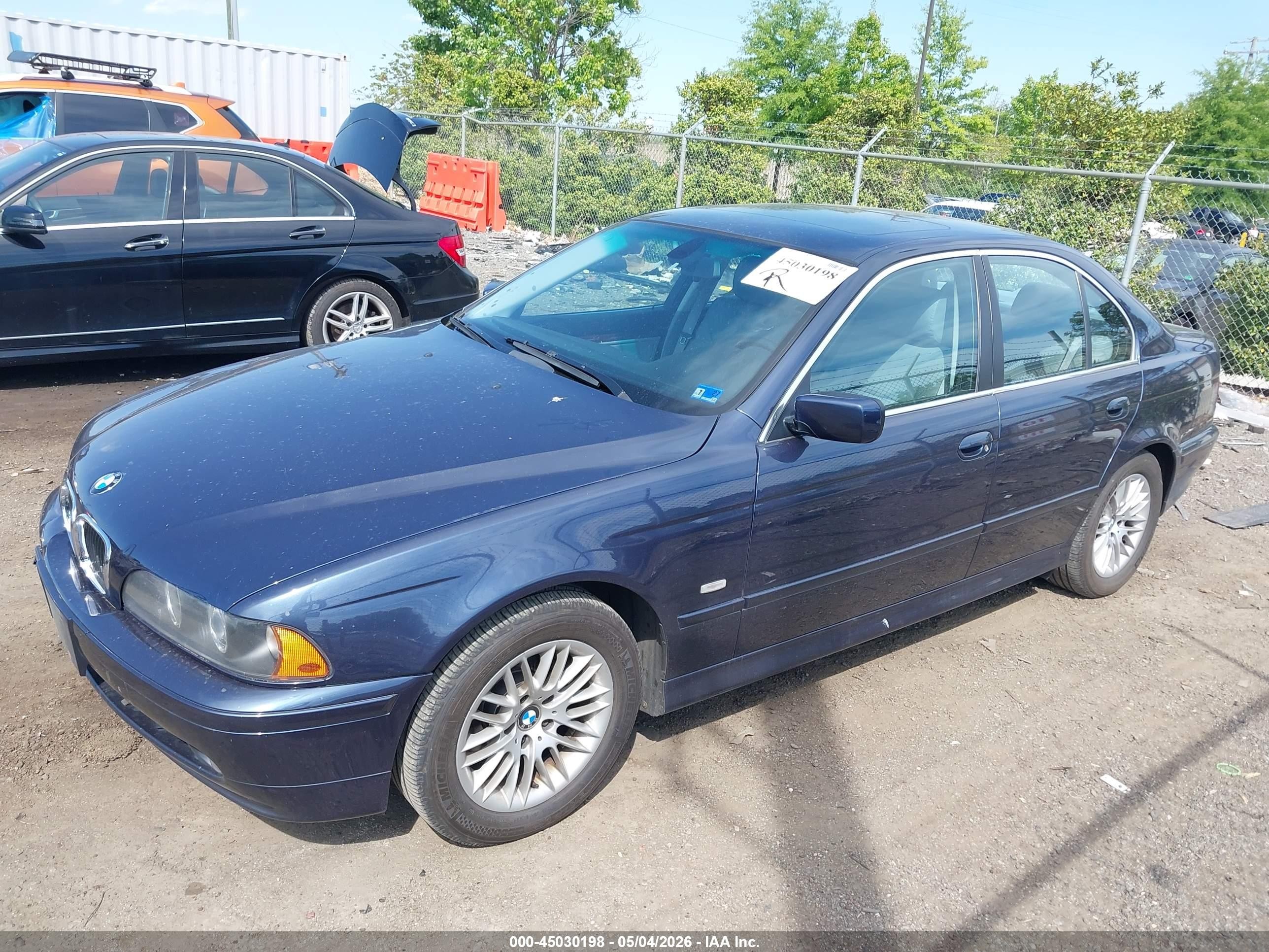 2003 Bmw 530ia   Blue vin: WBADT63433CK31579