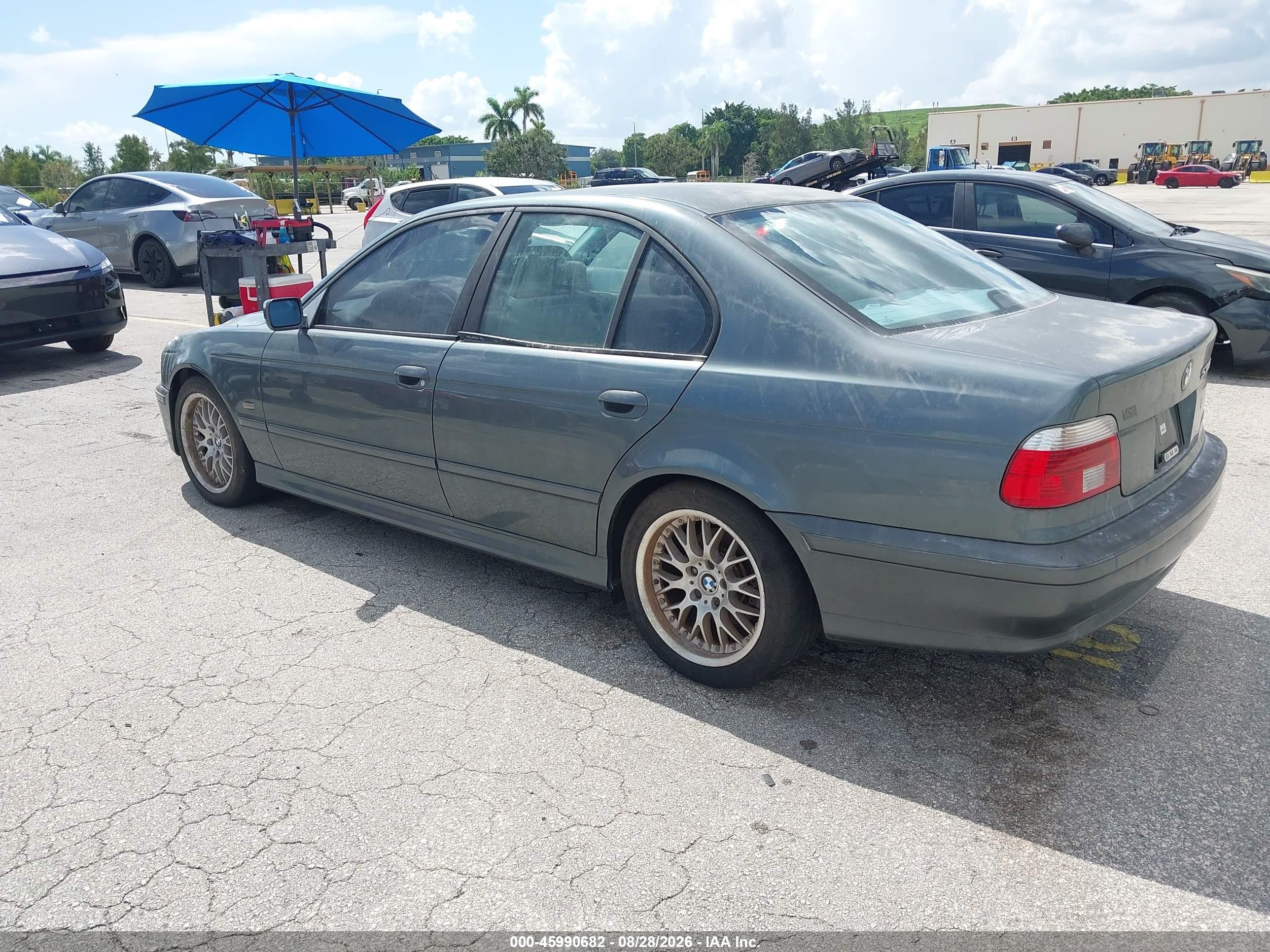 2003 Bmw 530ia   Gray vin: WBADT63433CK33140