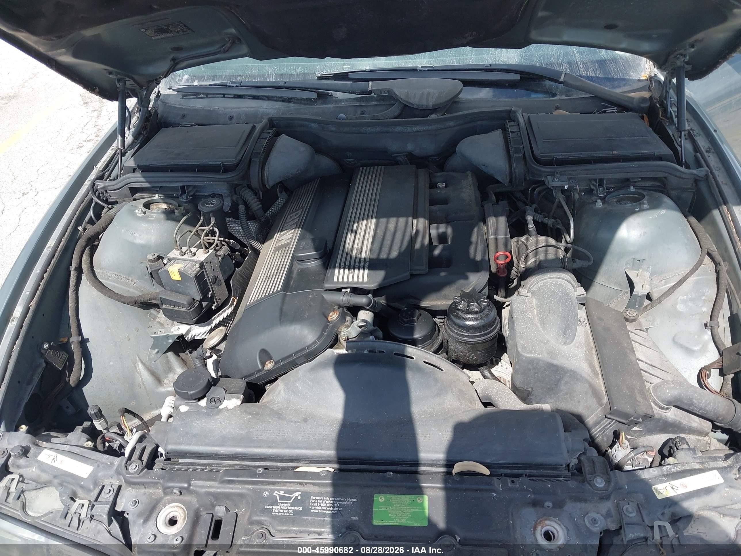 2003 Bmw 530ia   Gray vin: WBADT63433CK33140